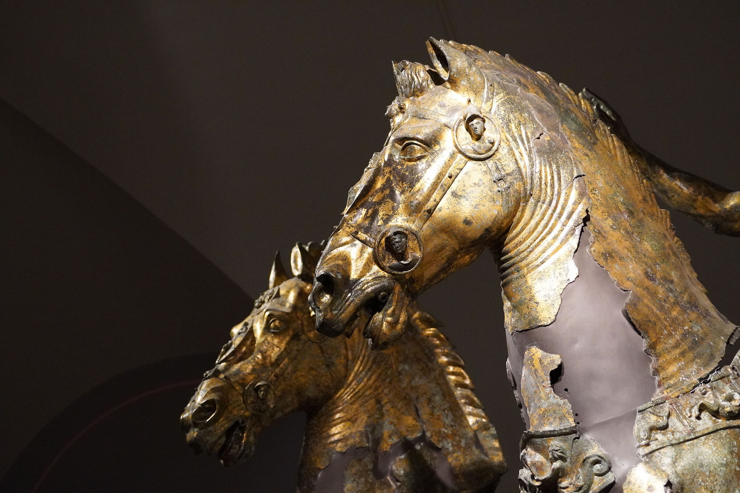 Bronzi dorati del Museo di Pergola (pu)