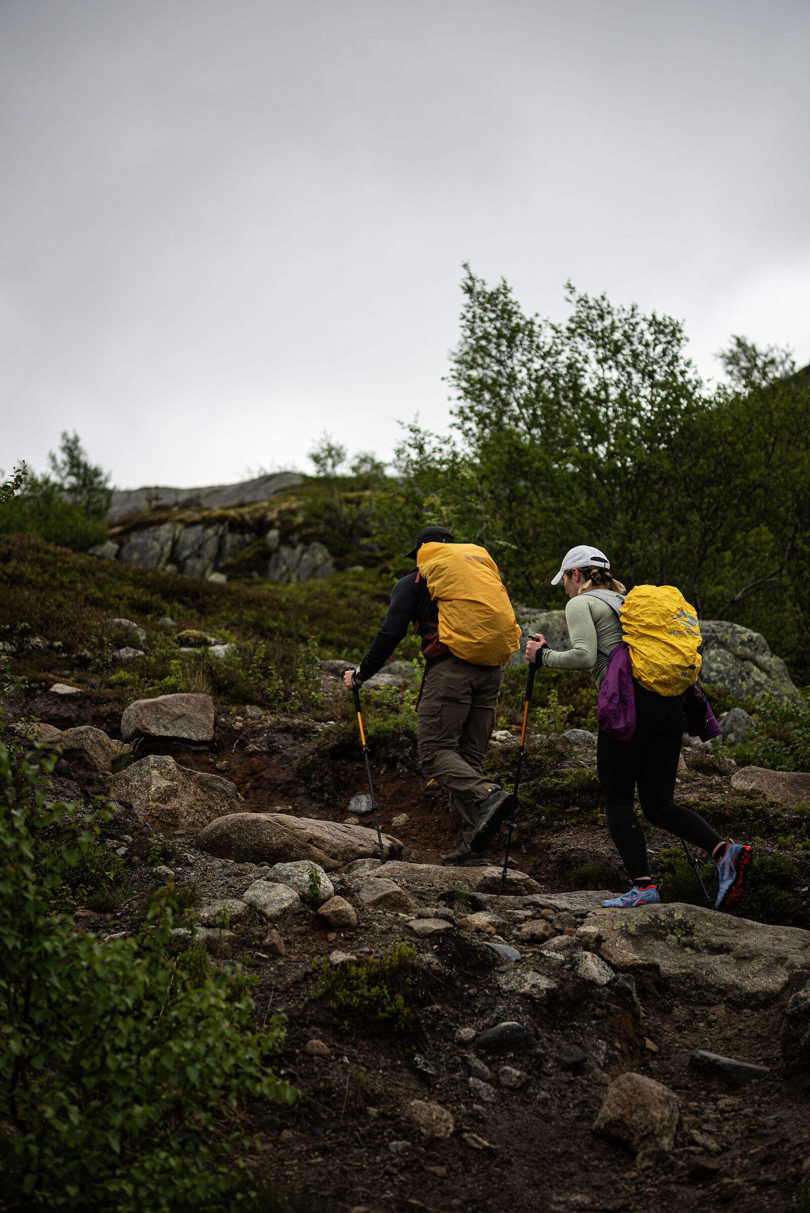 Per strada verso il Trolltunga