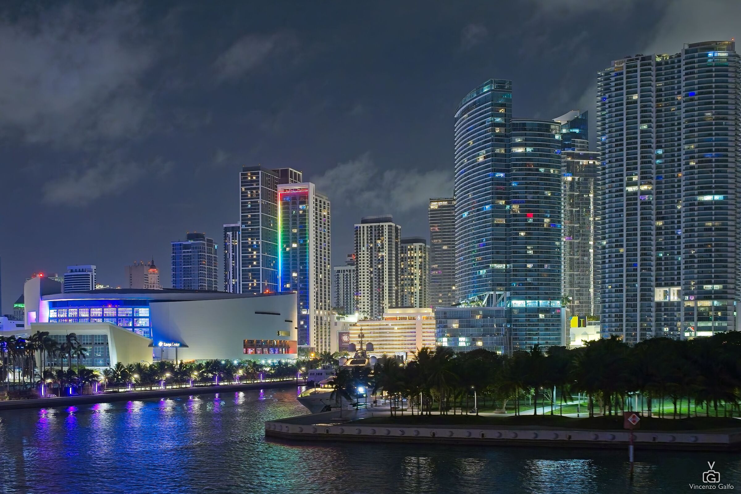 Miami by night