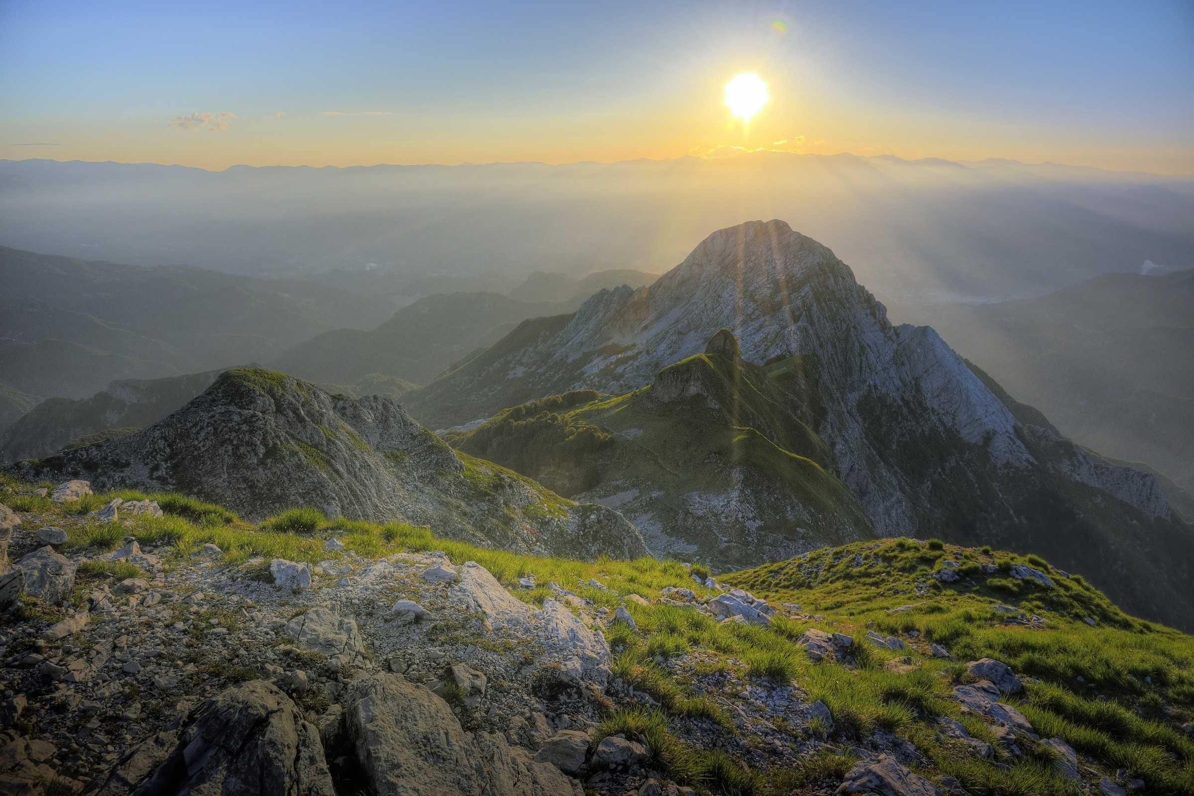 Alba - Pania della Croce mt 1870 Alpi Apuane