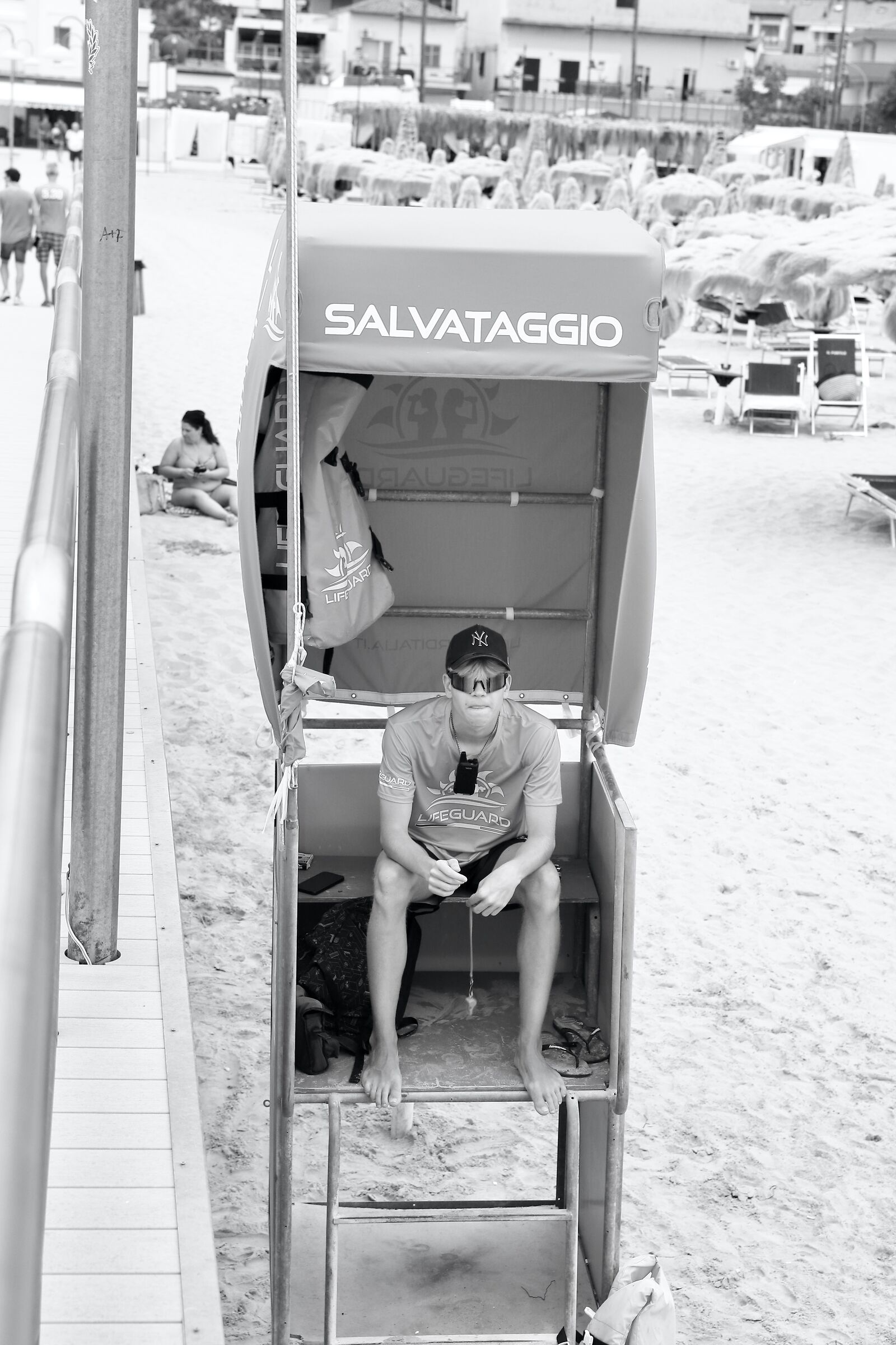 Pronto per il salvataggio.