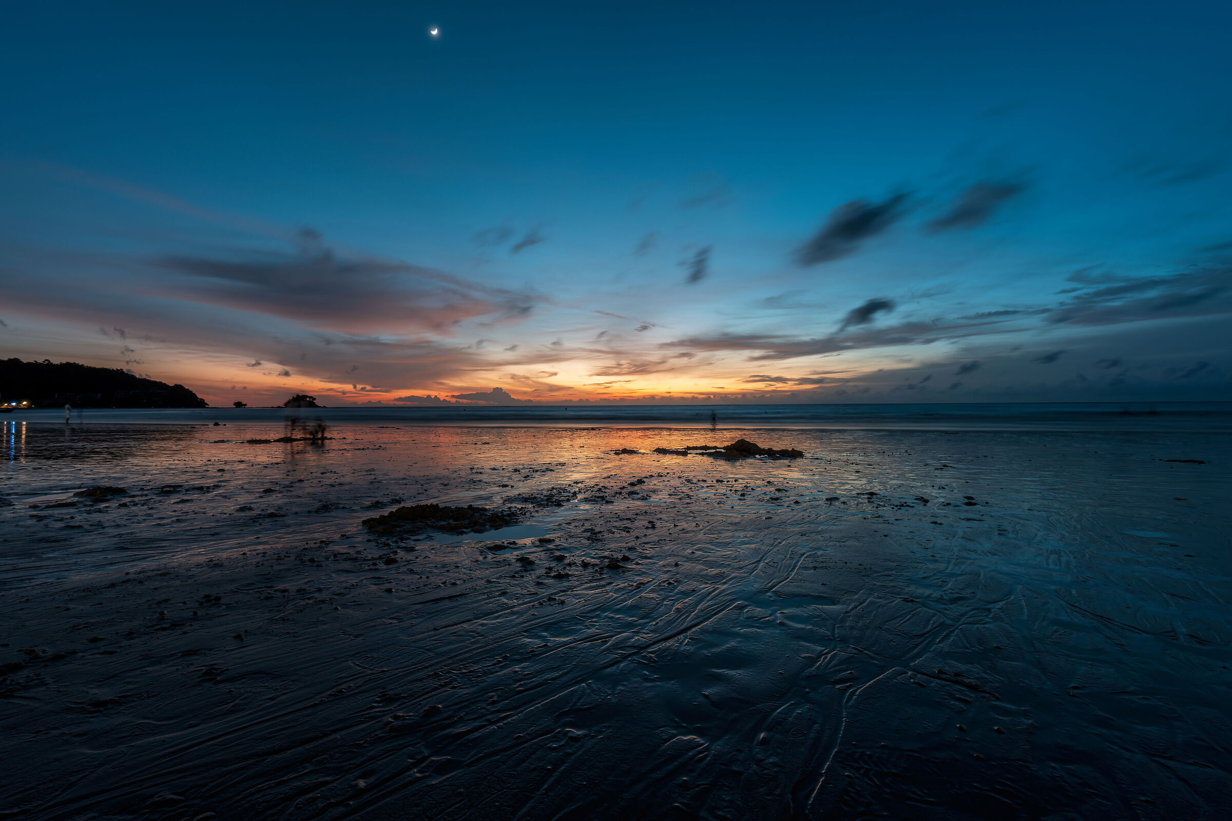 Blue hour on Nyang beach