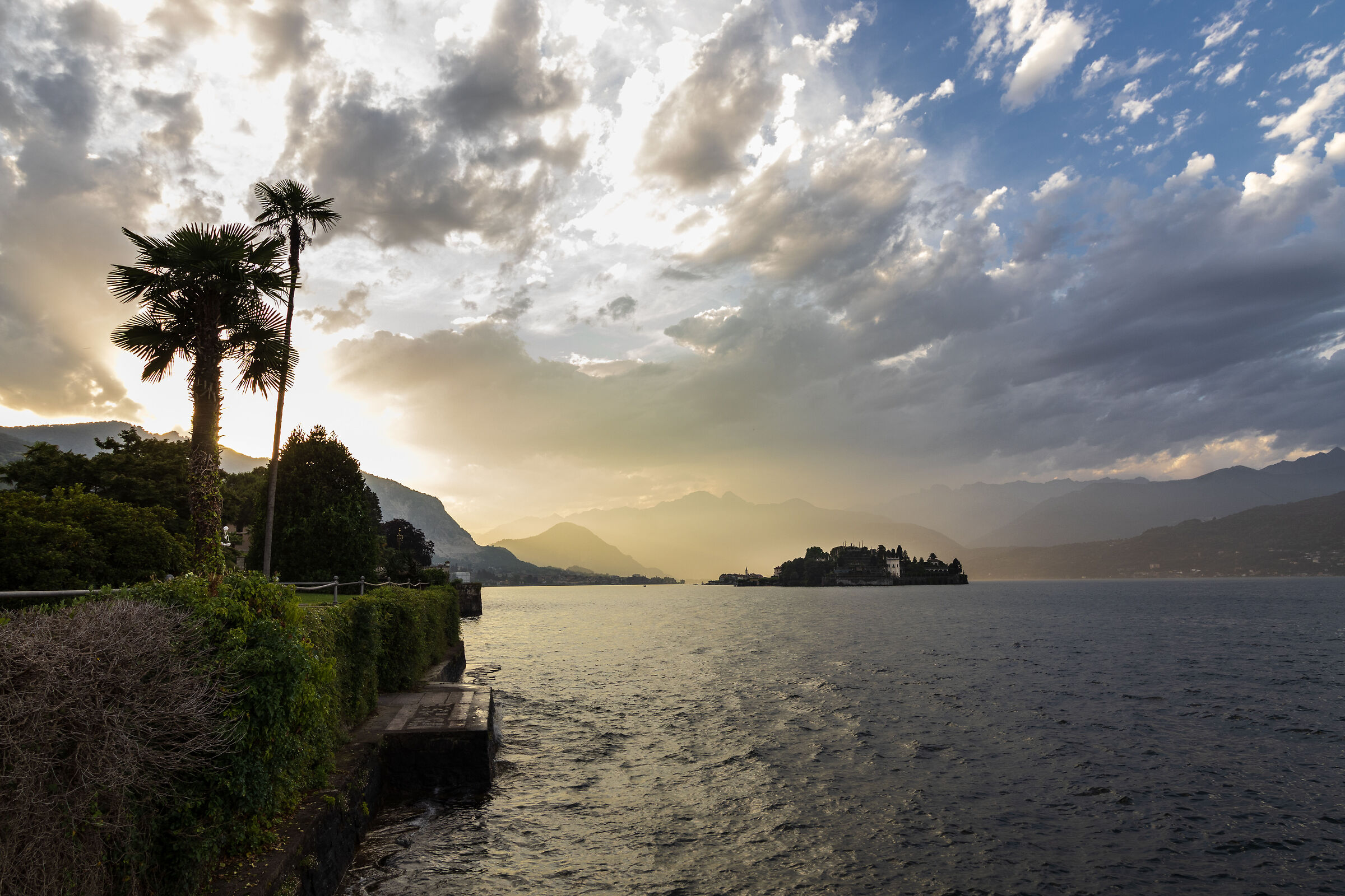 Sunset on Lake Maggiore