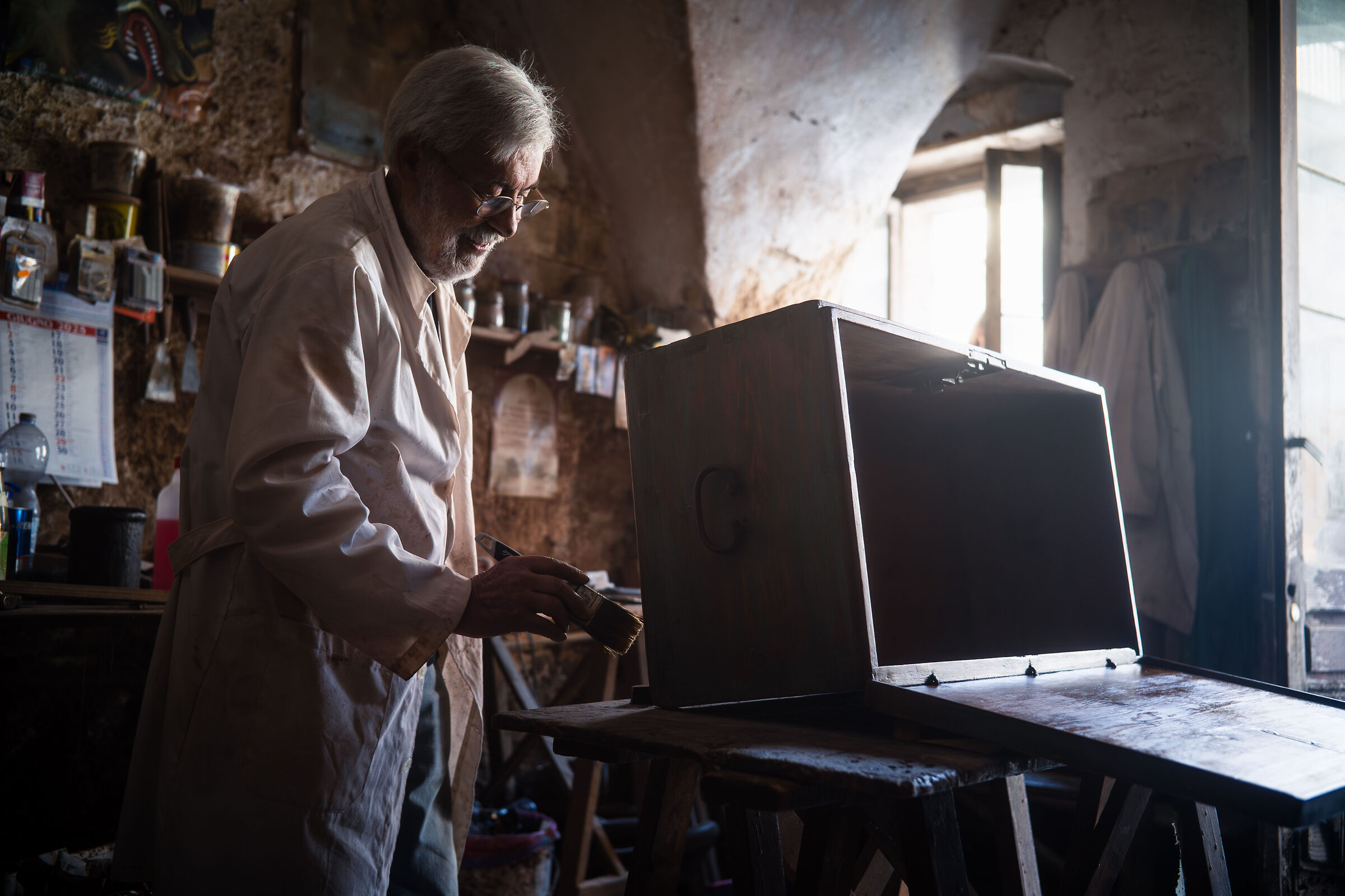 " In Gianni's Workshop "