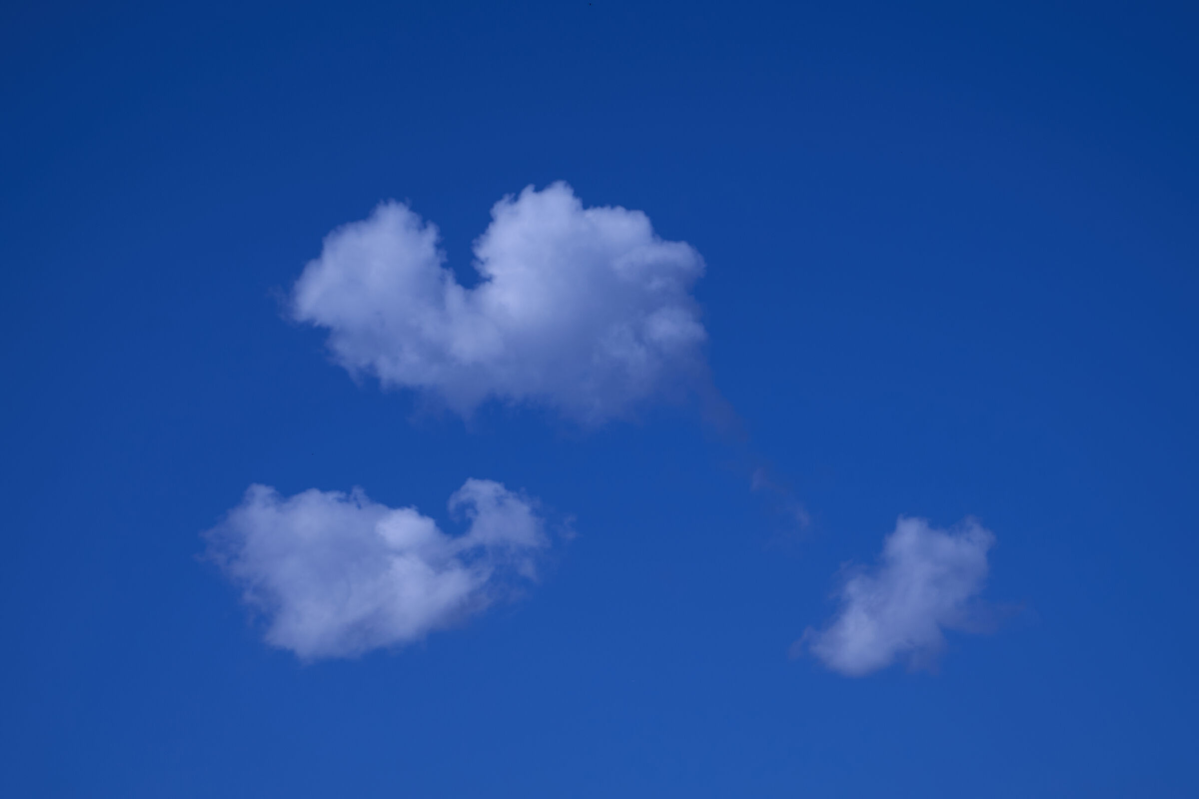 Clouds in blue sky 3