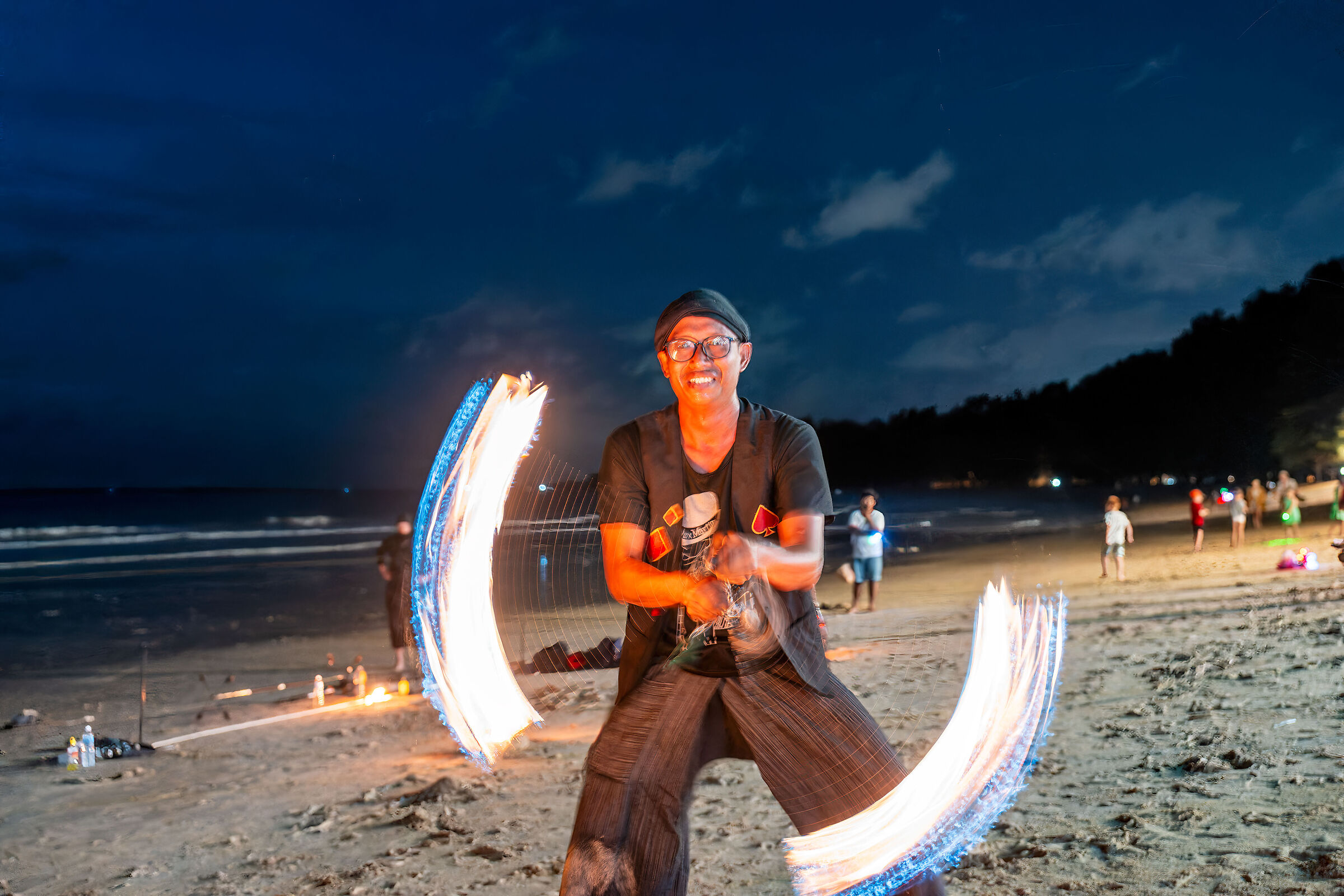 Beach Fire Eaters