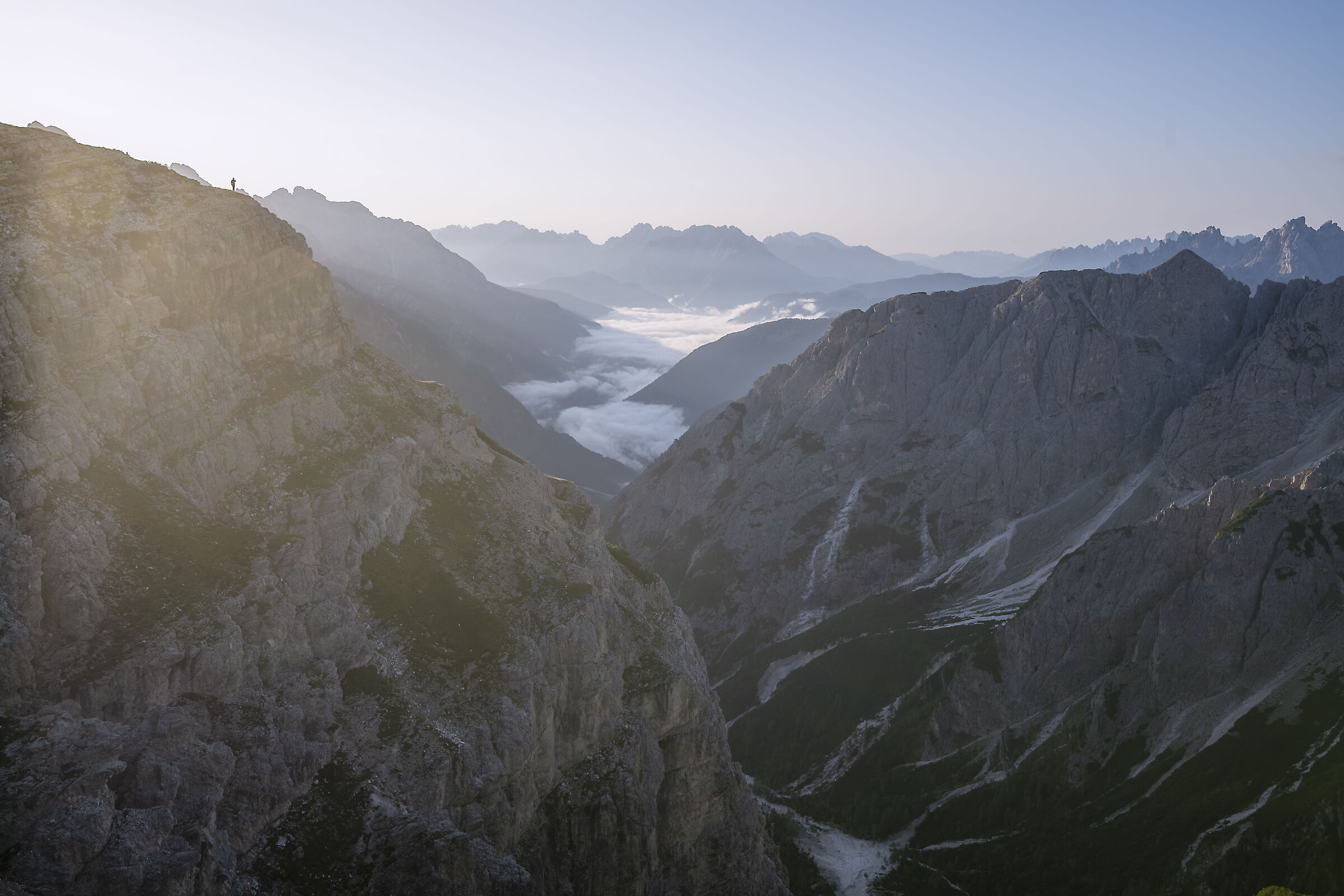Sunrise on the Cadini di Misurina