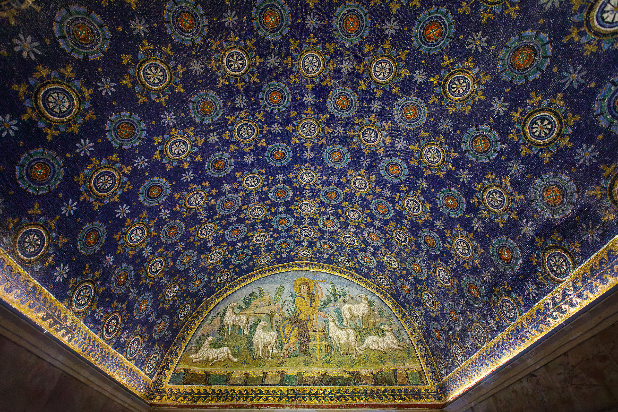 Small pieces of glass