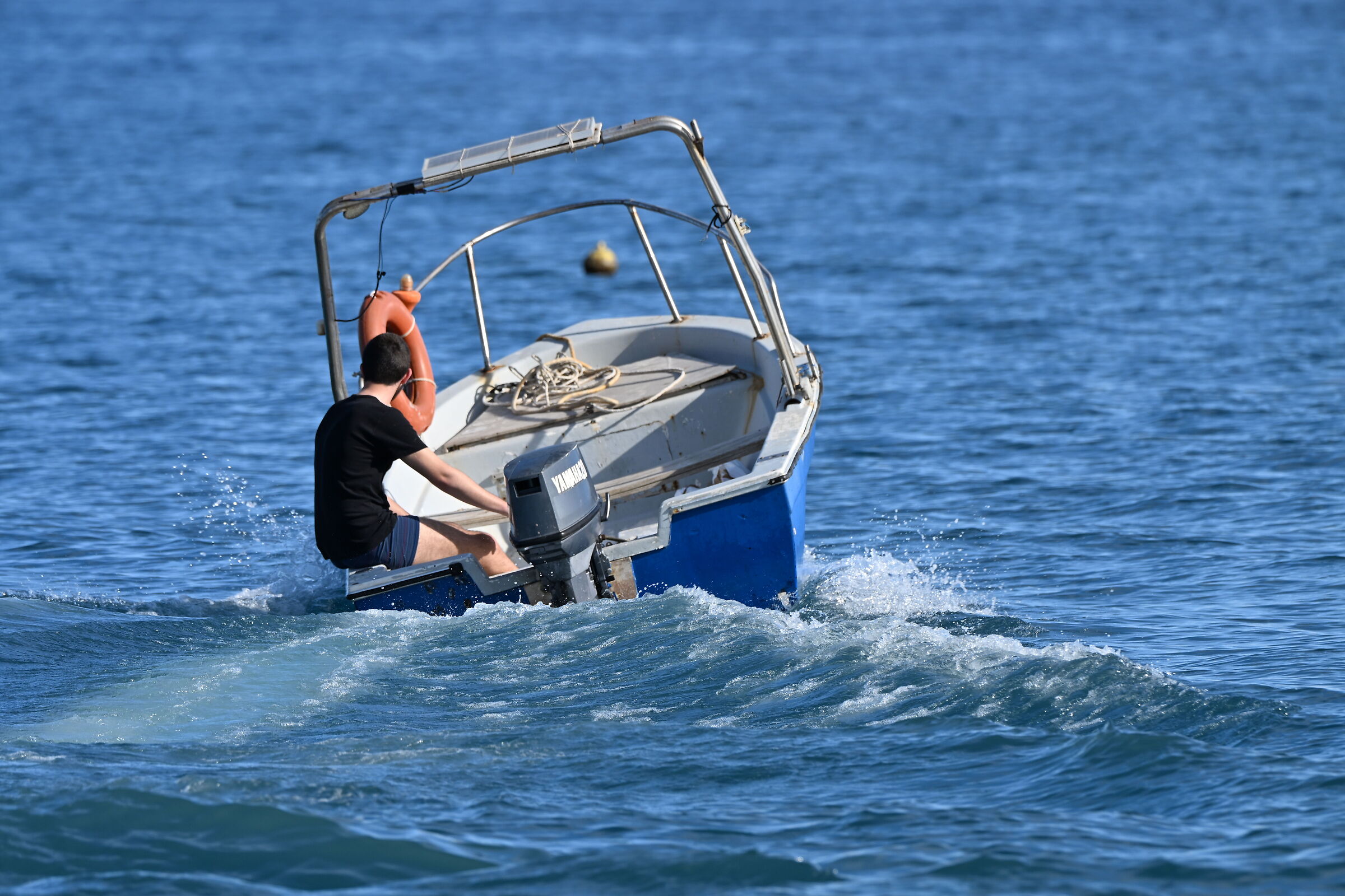 "As long as the boat goes"