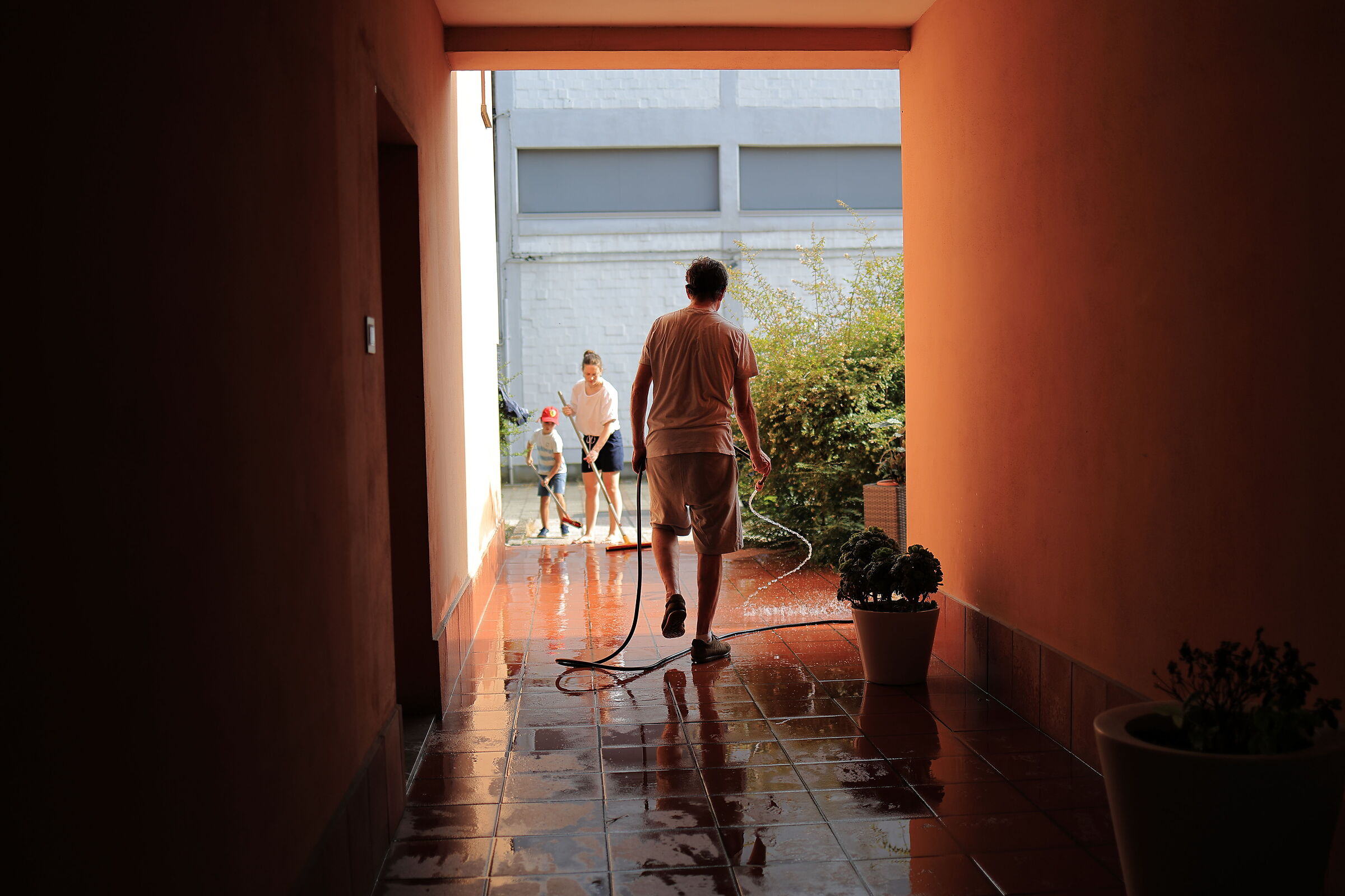 Momenti di lavori domestici