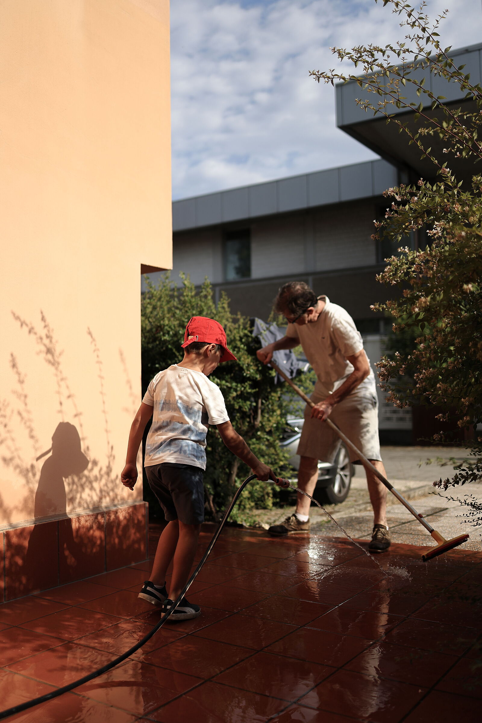 Momenti di lavori domestici