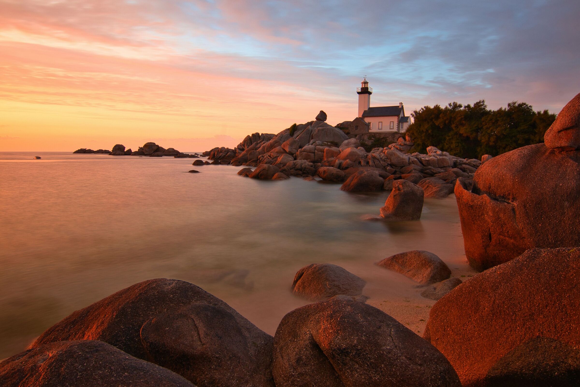 Tramonto al Phare de Pontusval