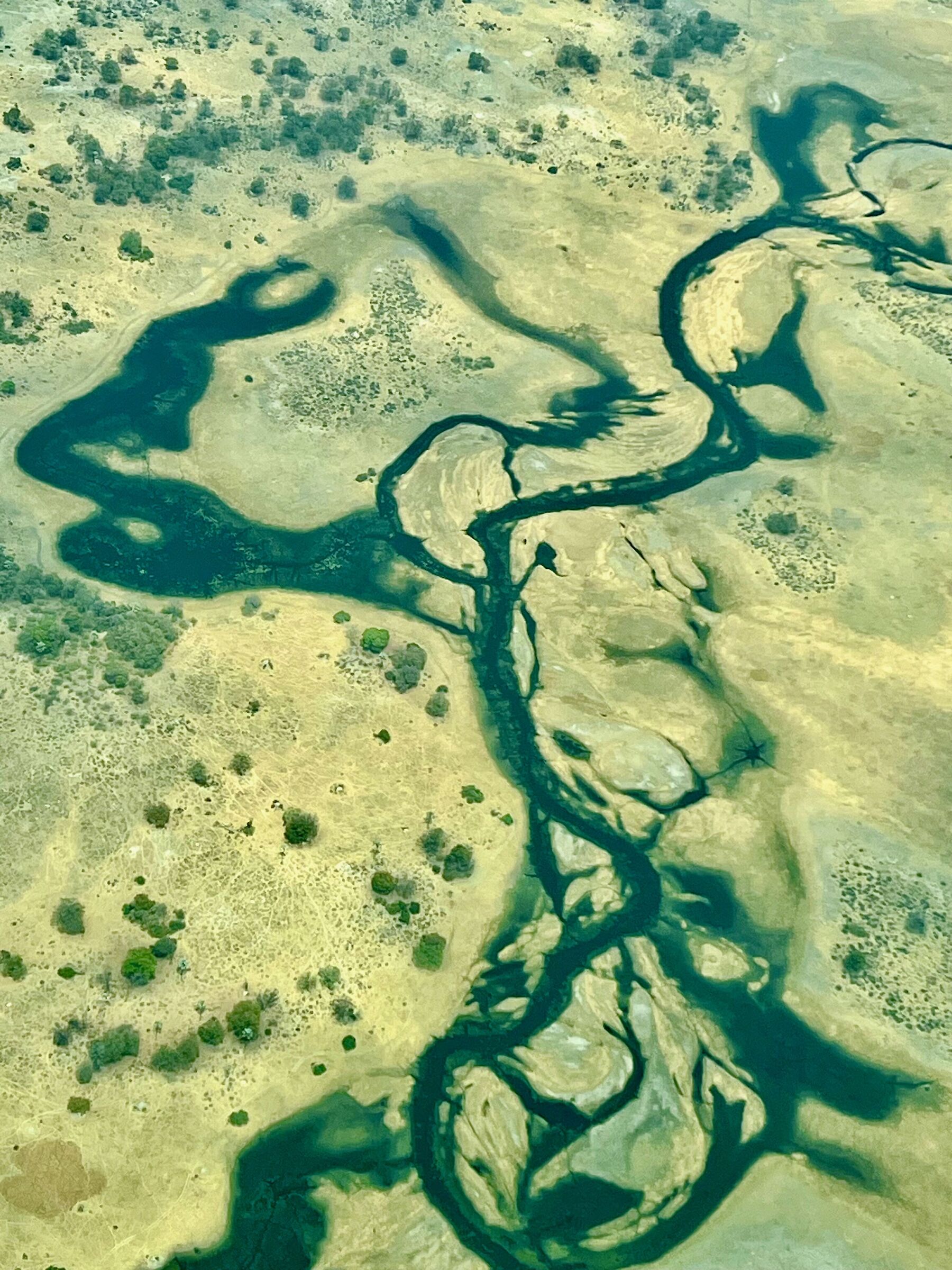 Botswana from above