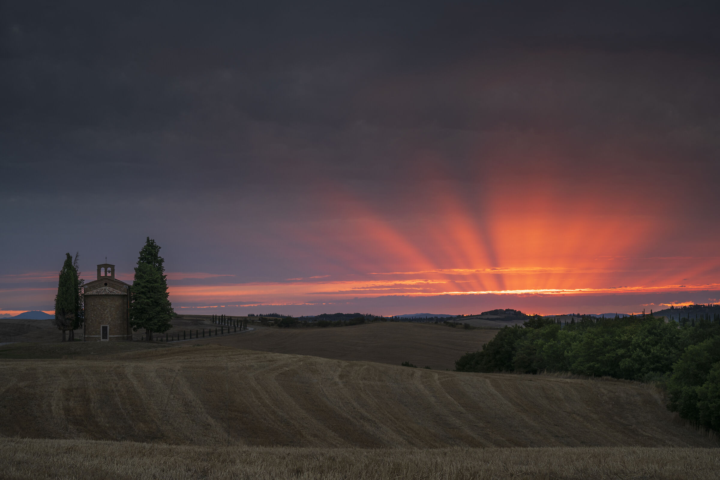 L'ultima luce di Vitaleta