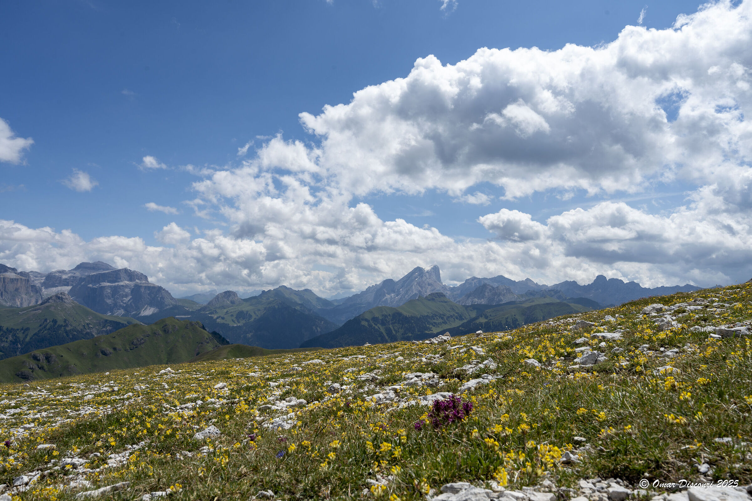 Marmolada dal paso De Donà