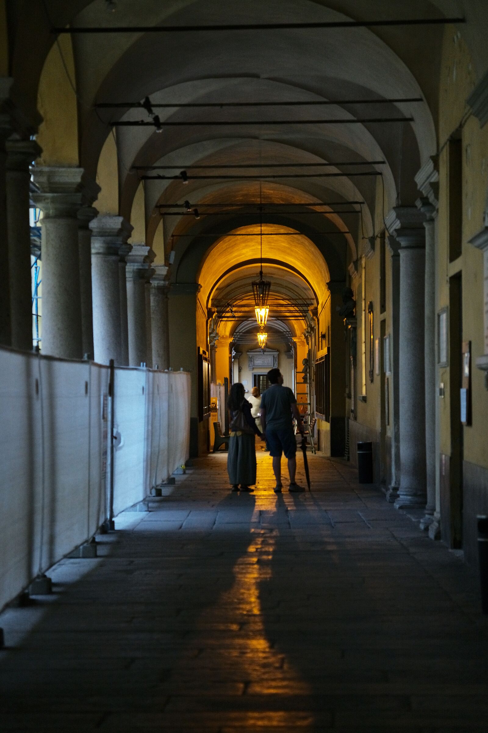 Università, mattina presto