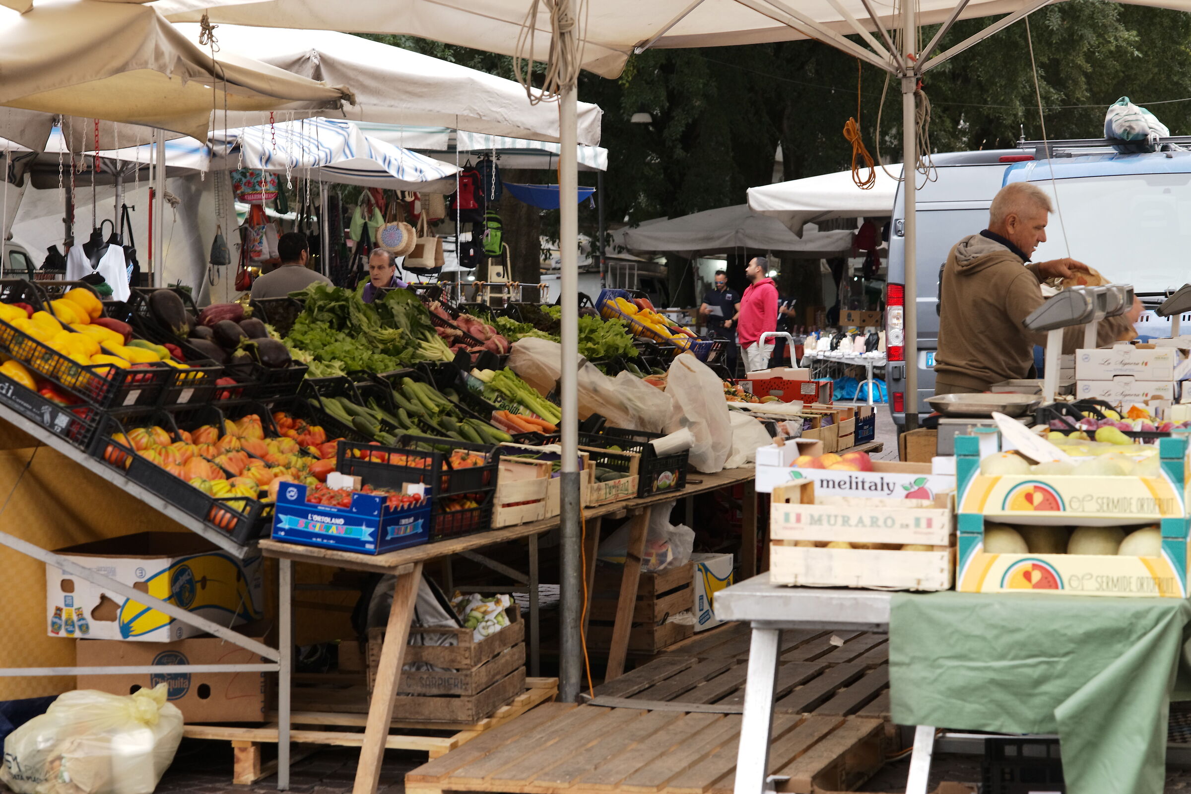 Al mercato sabato mattina