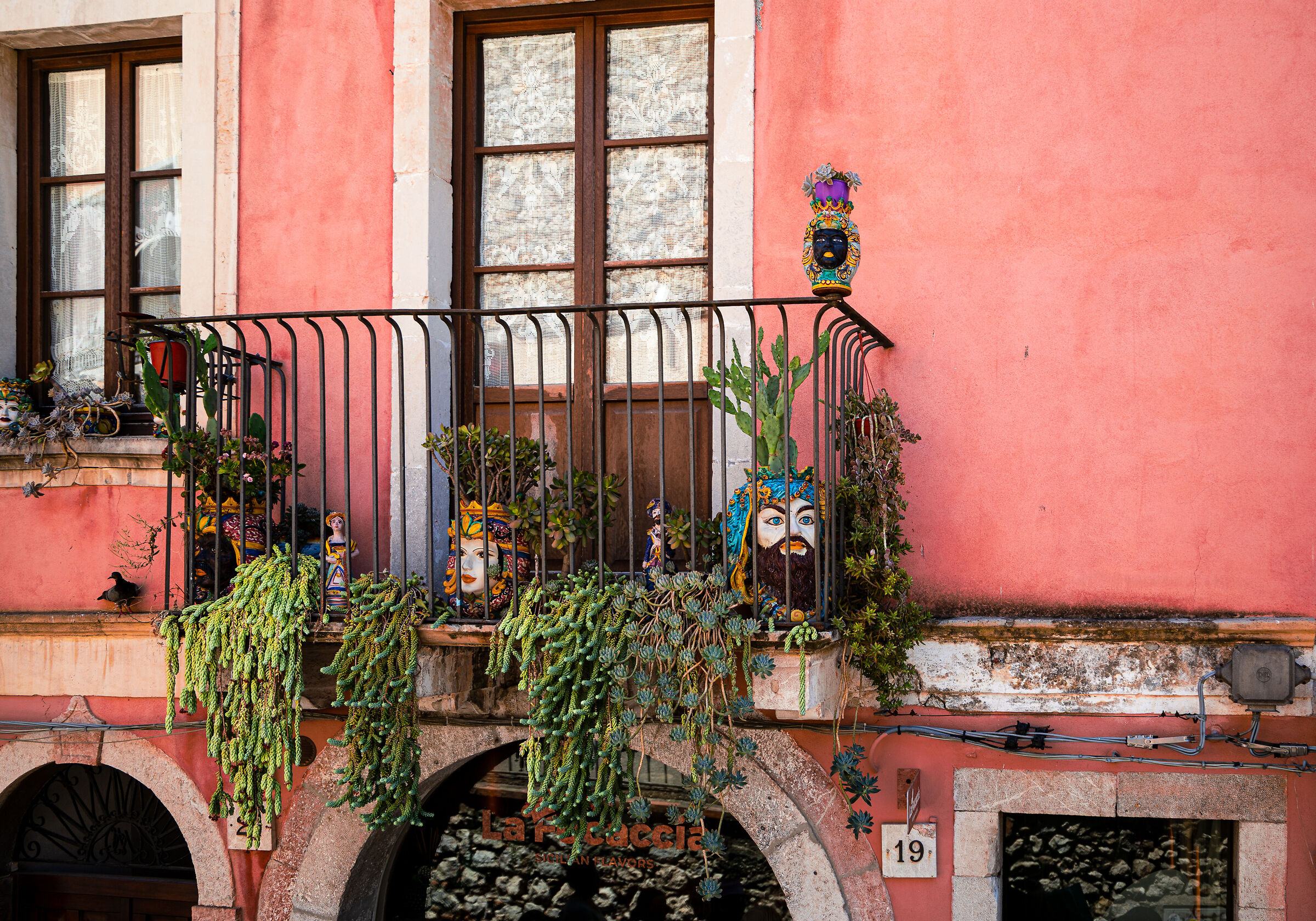 Balcony in Taormina