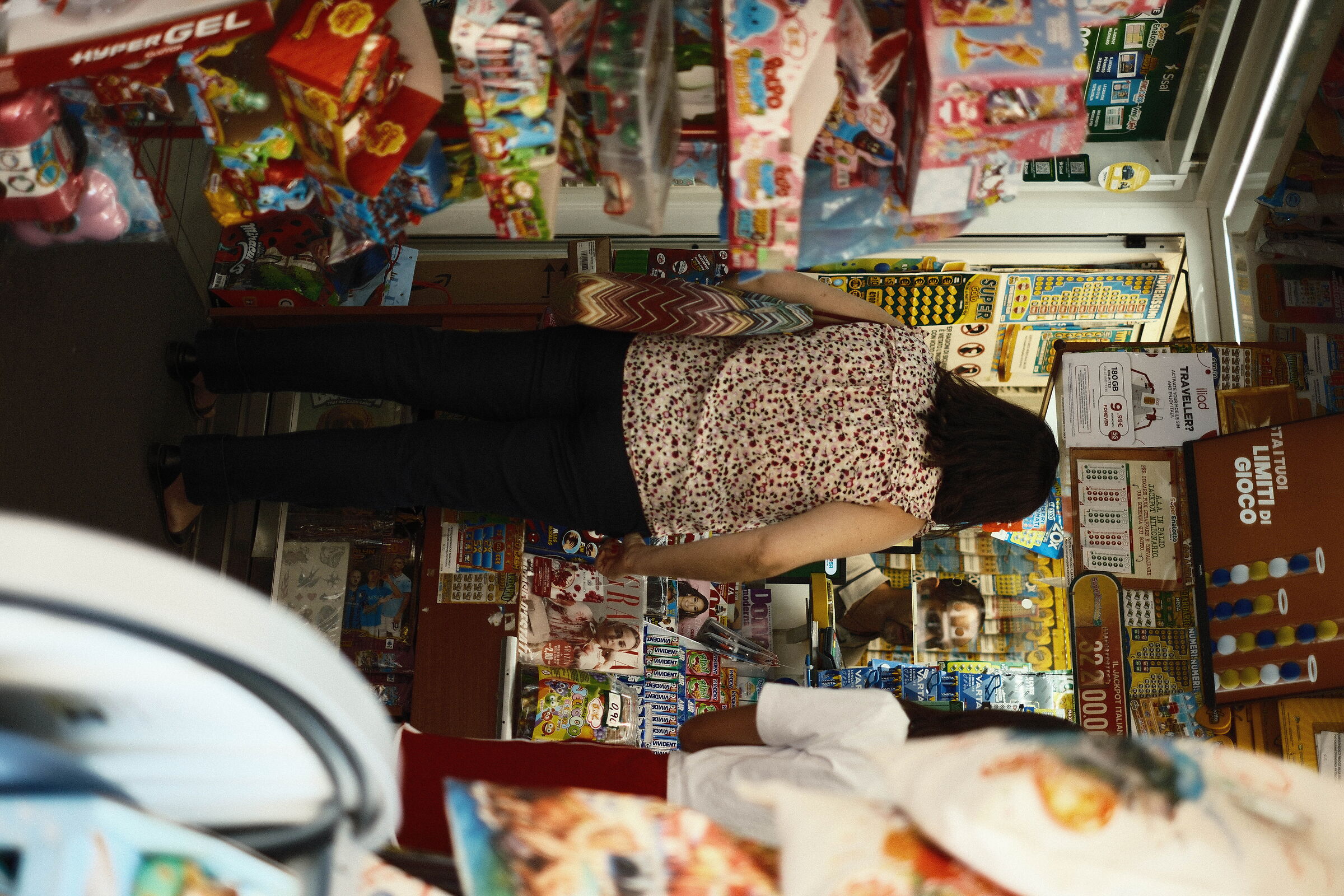 lady from the newsagent