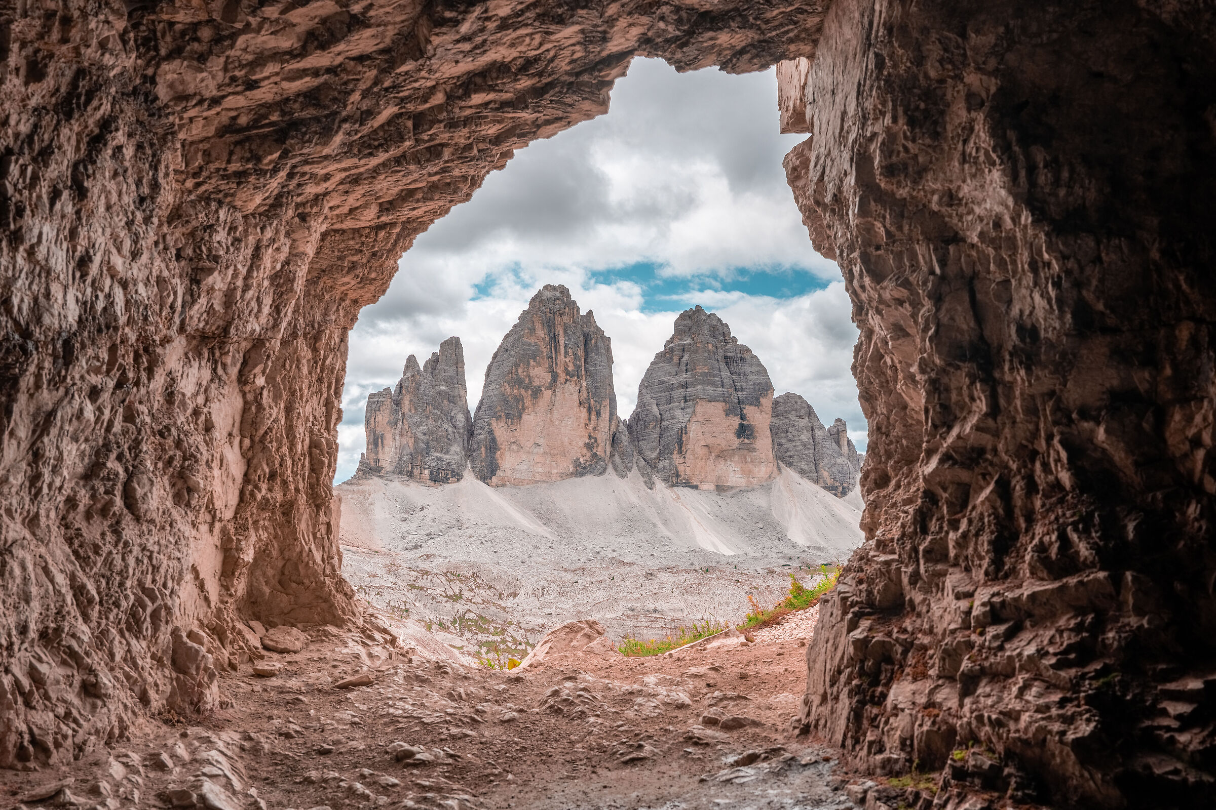 From the cave to the Three Peaks of Lavaredo