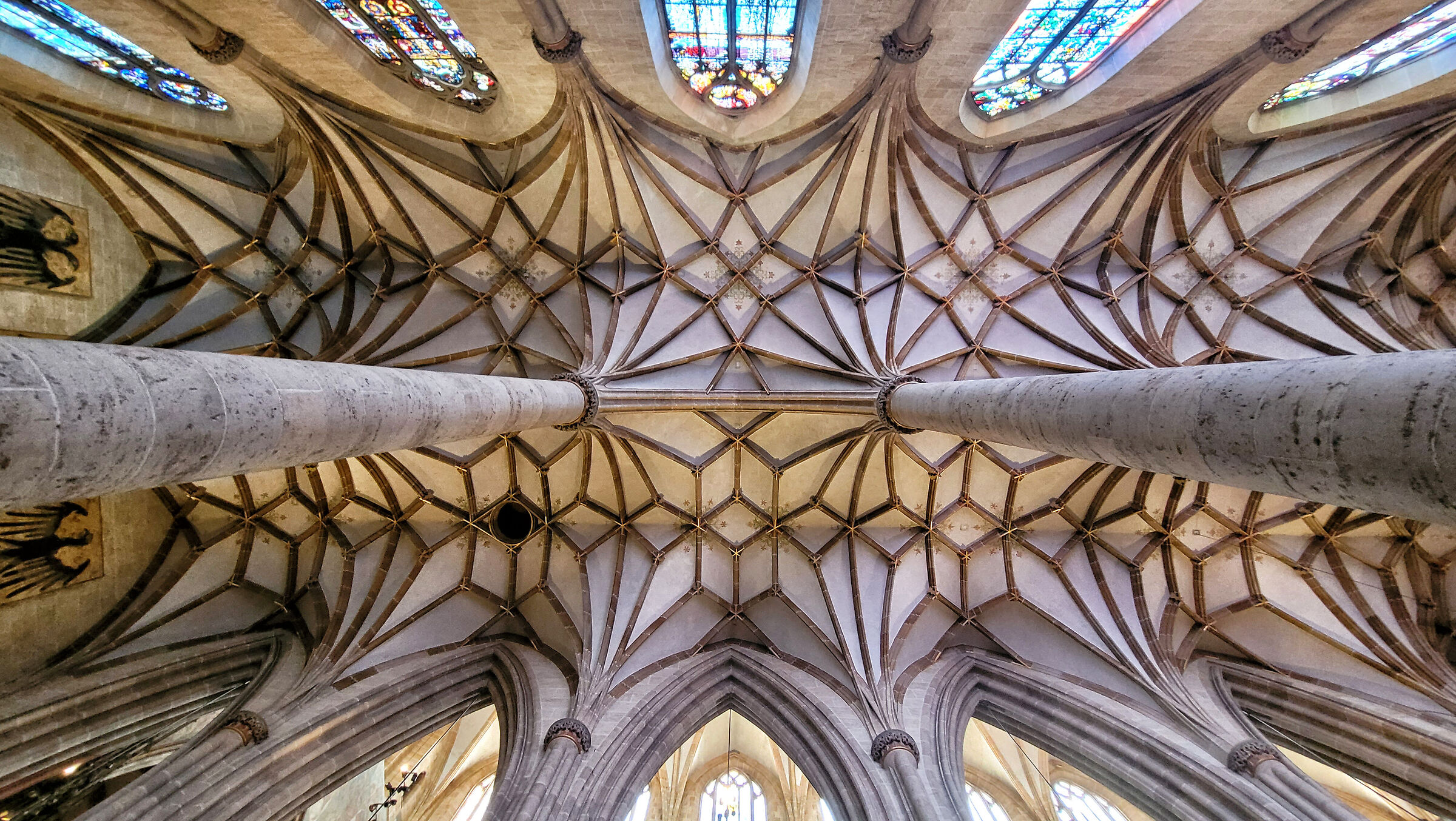 Il soffitto della cattedrale di Ulm