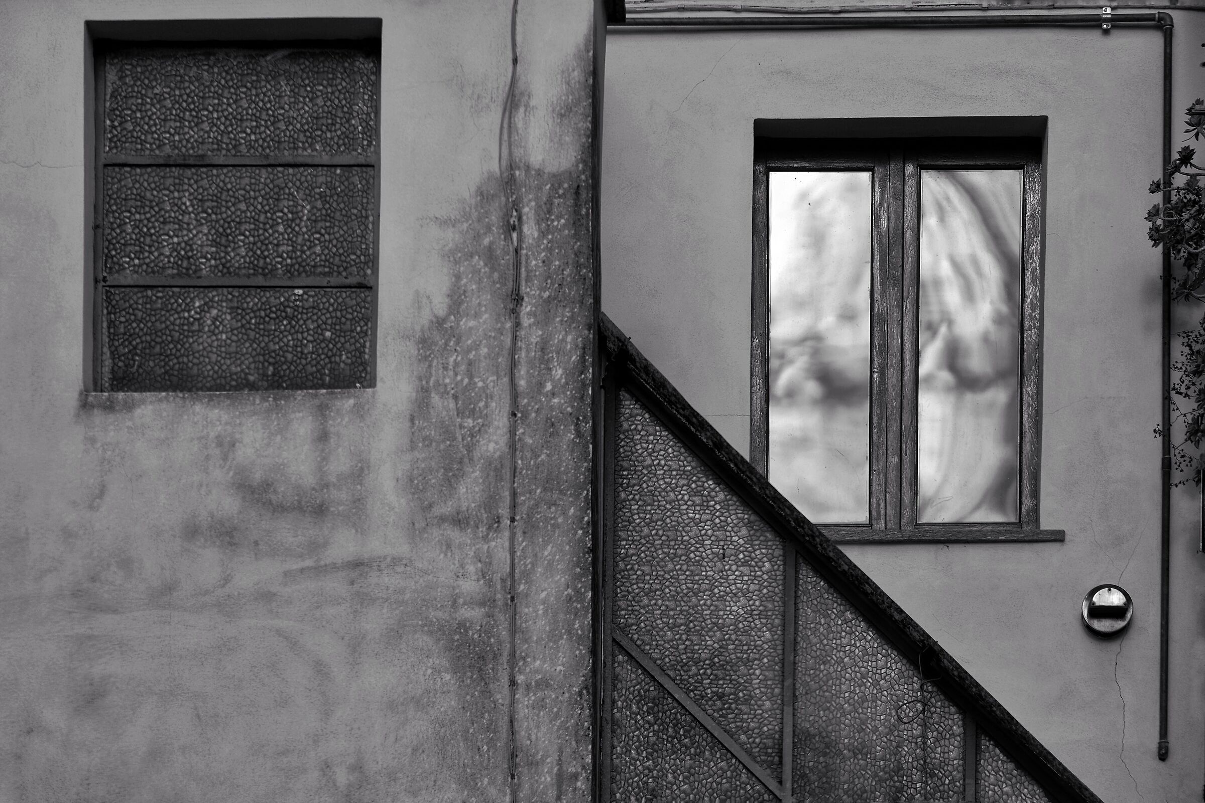 Nuvole nella finestra