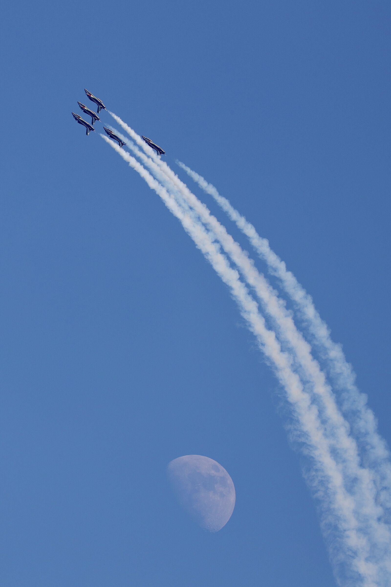Frecce tricolori in Messina.