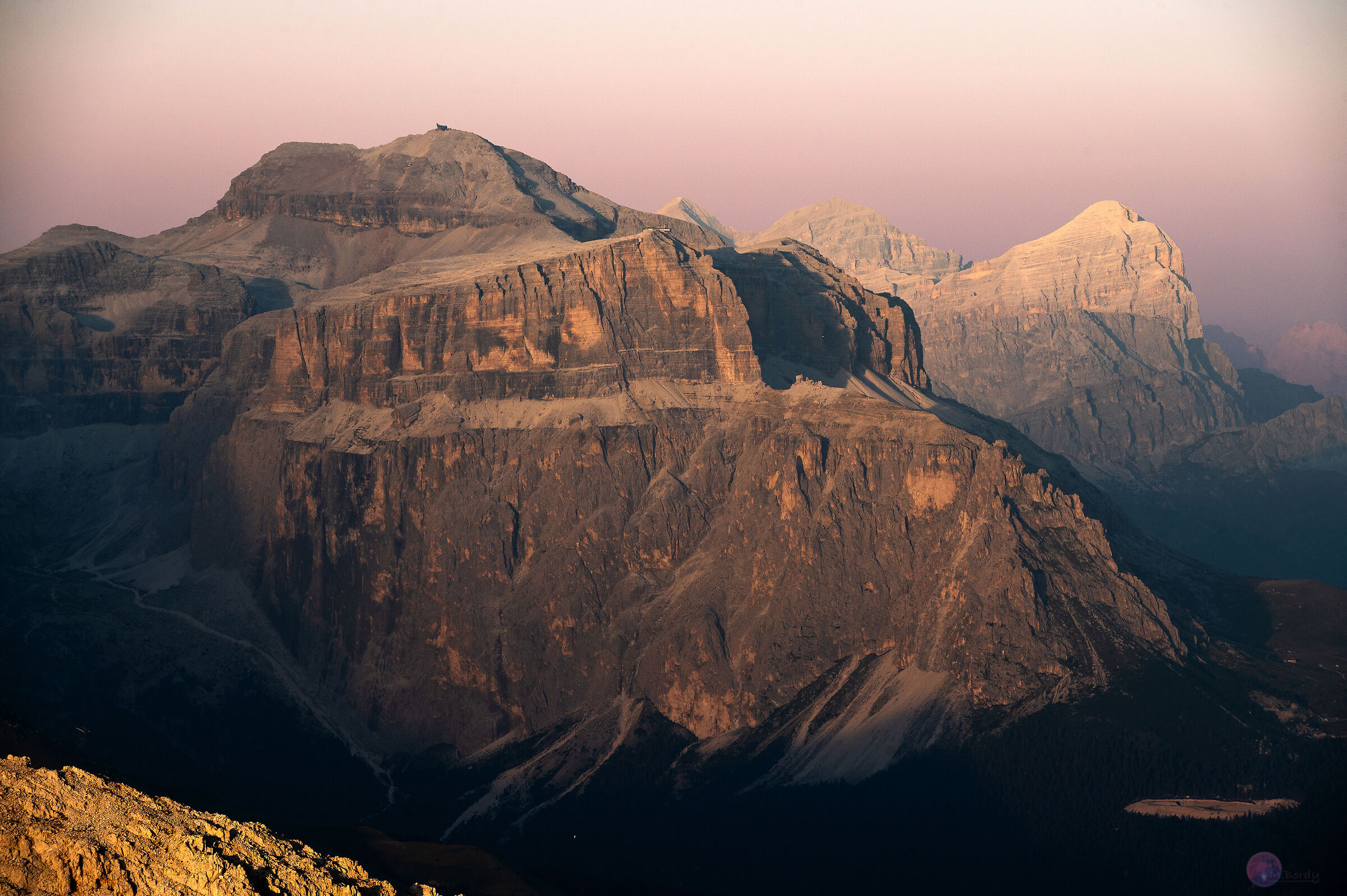Dolomiti in schiera