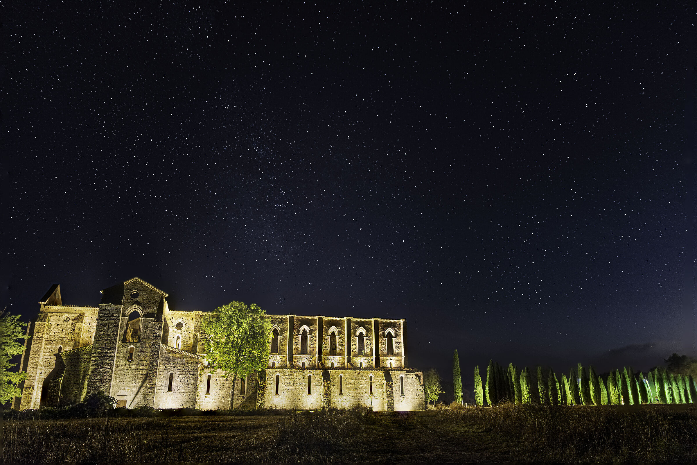 Via Lattea a San Galgano
