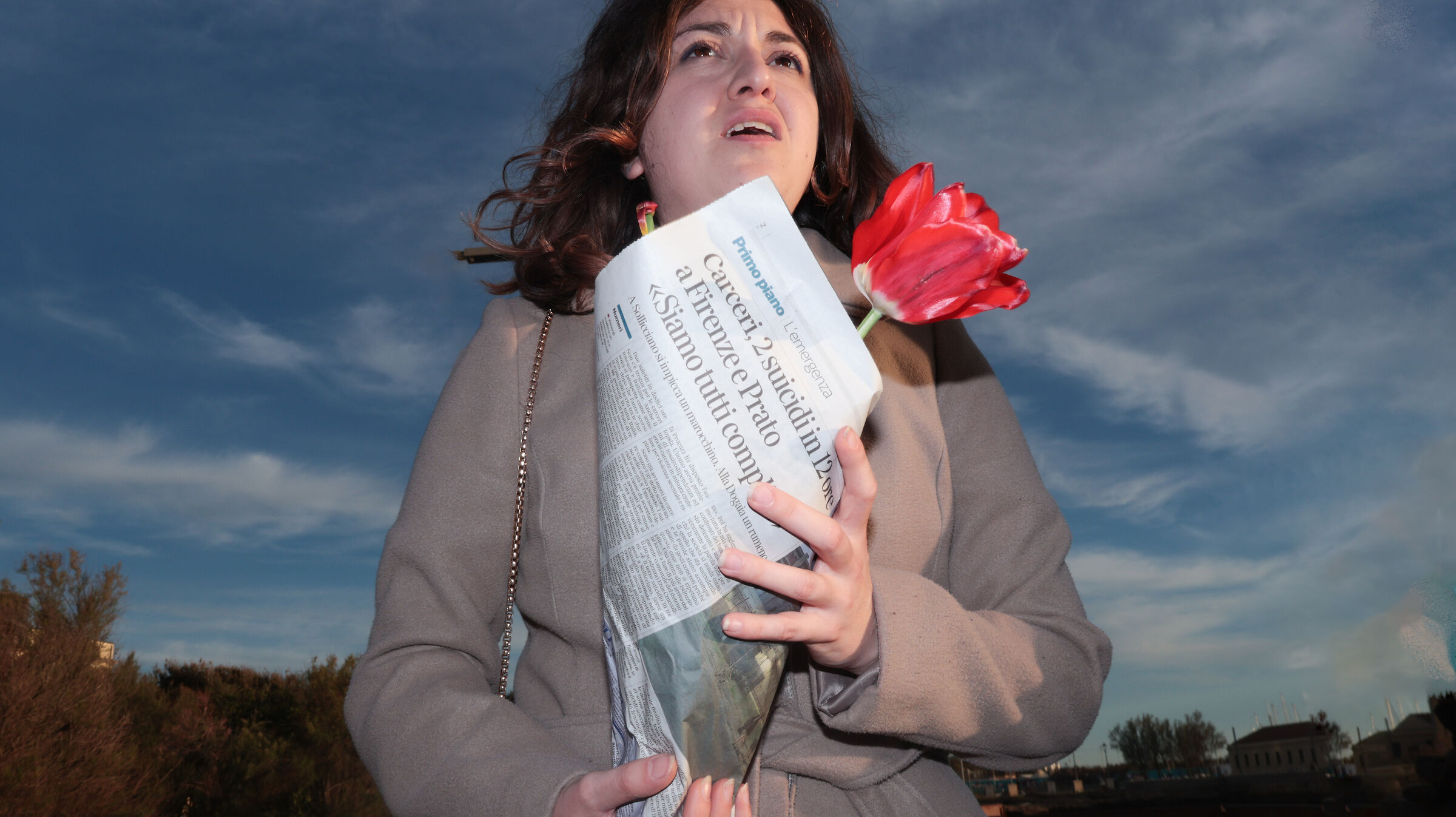 Ritratto di strada a Livorno