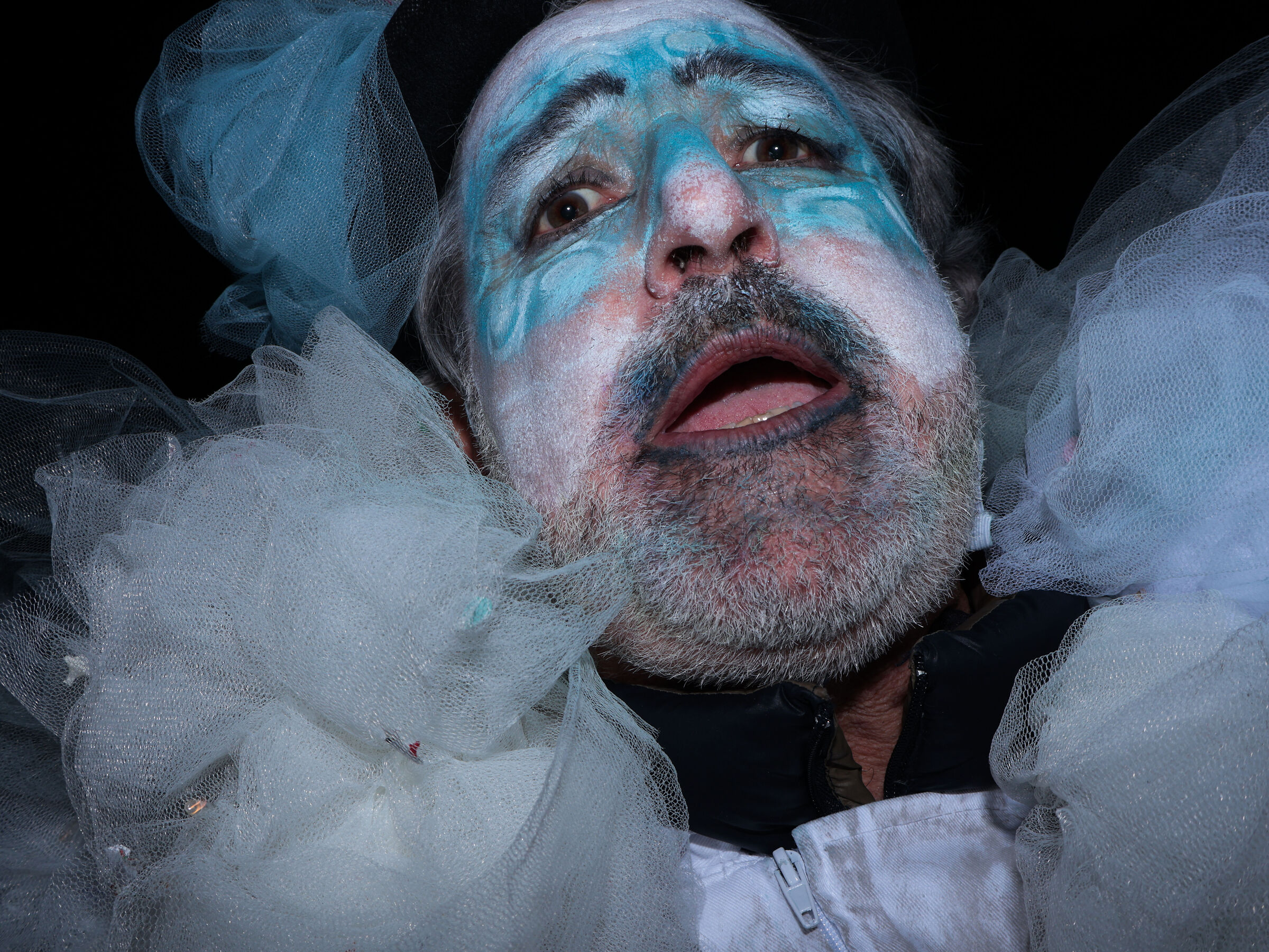 Ritratto di strada, carnevale di Viareggio,rioni.