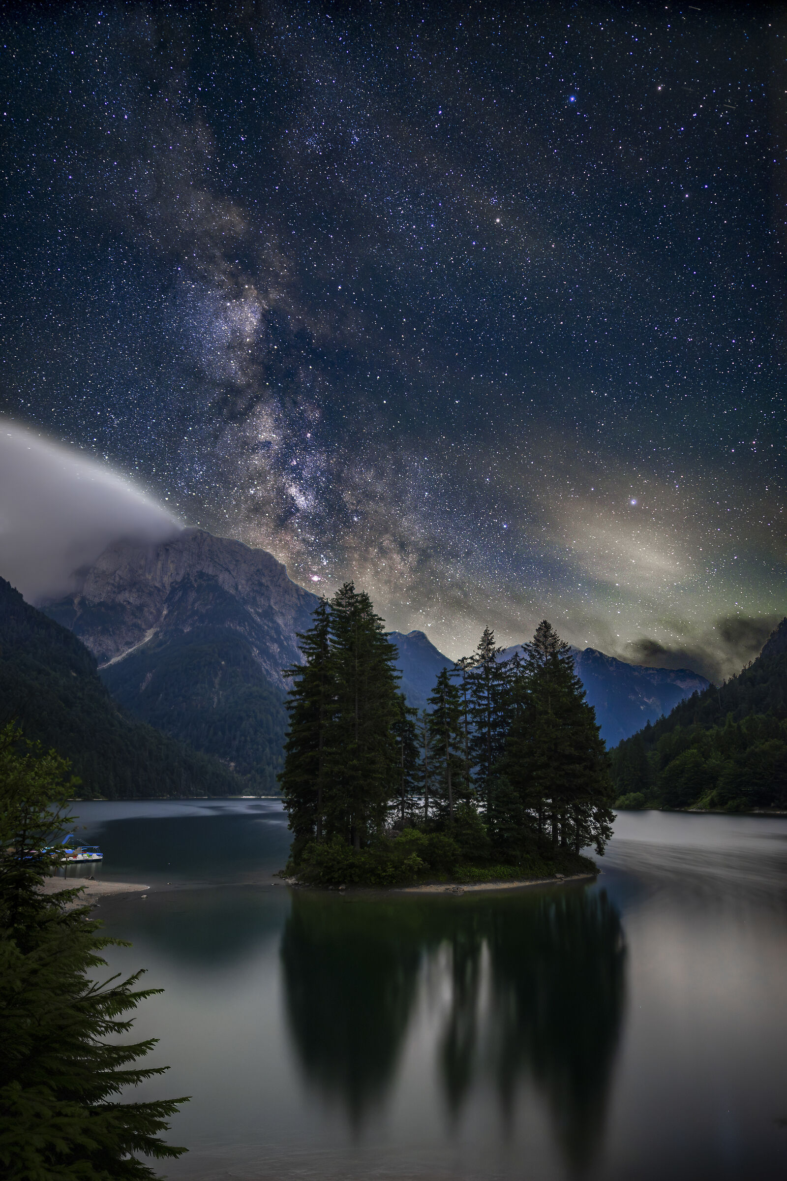 Milky Way at Lake Predil 2