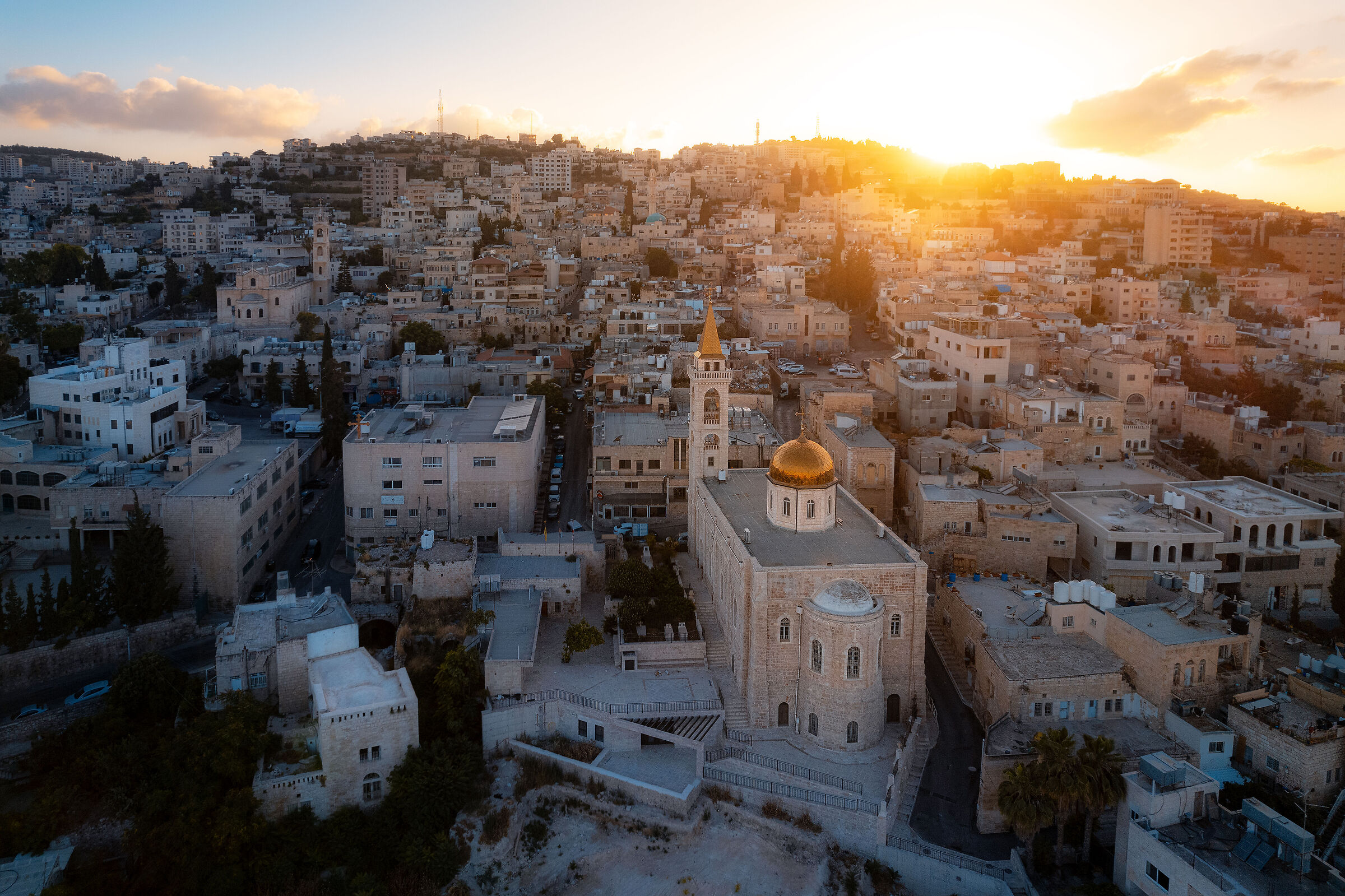 Beit Jala at Sunset