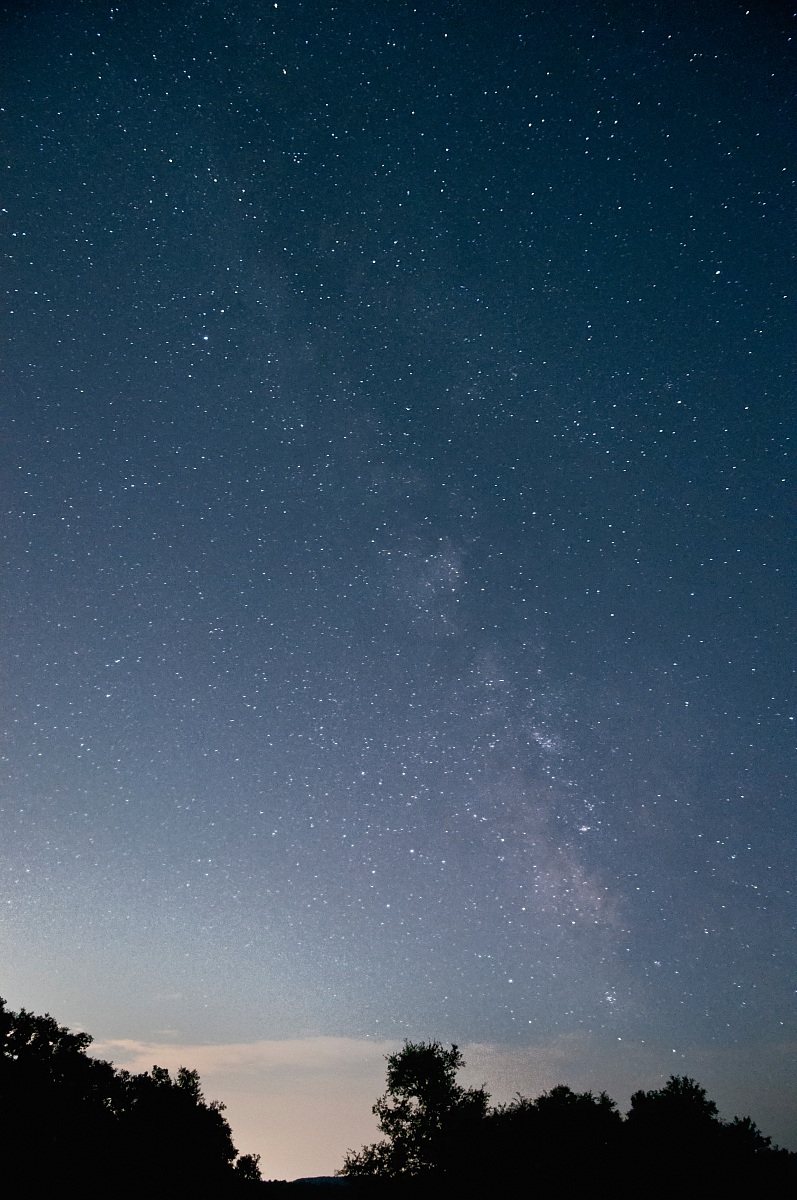 Via Lattea dalle terme di Stigliano