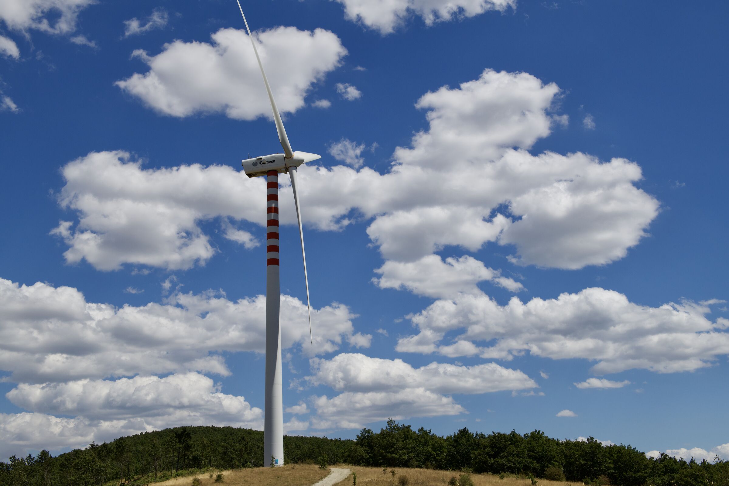 Clean energy charged with clouds