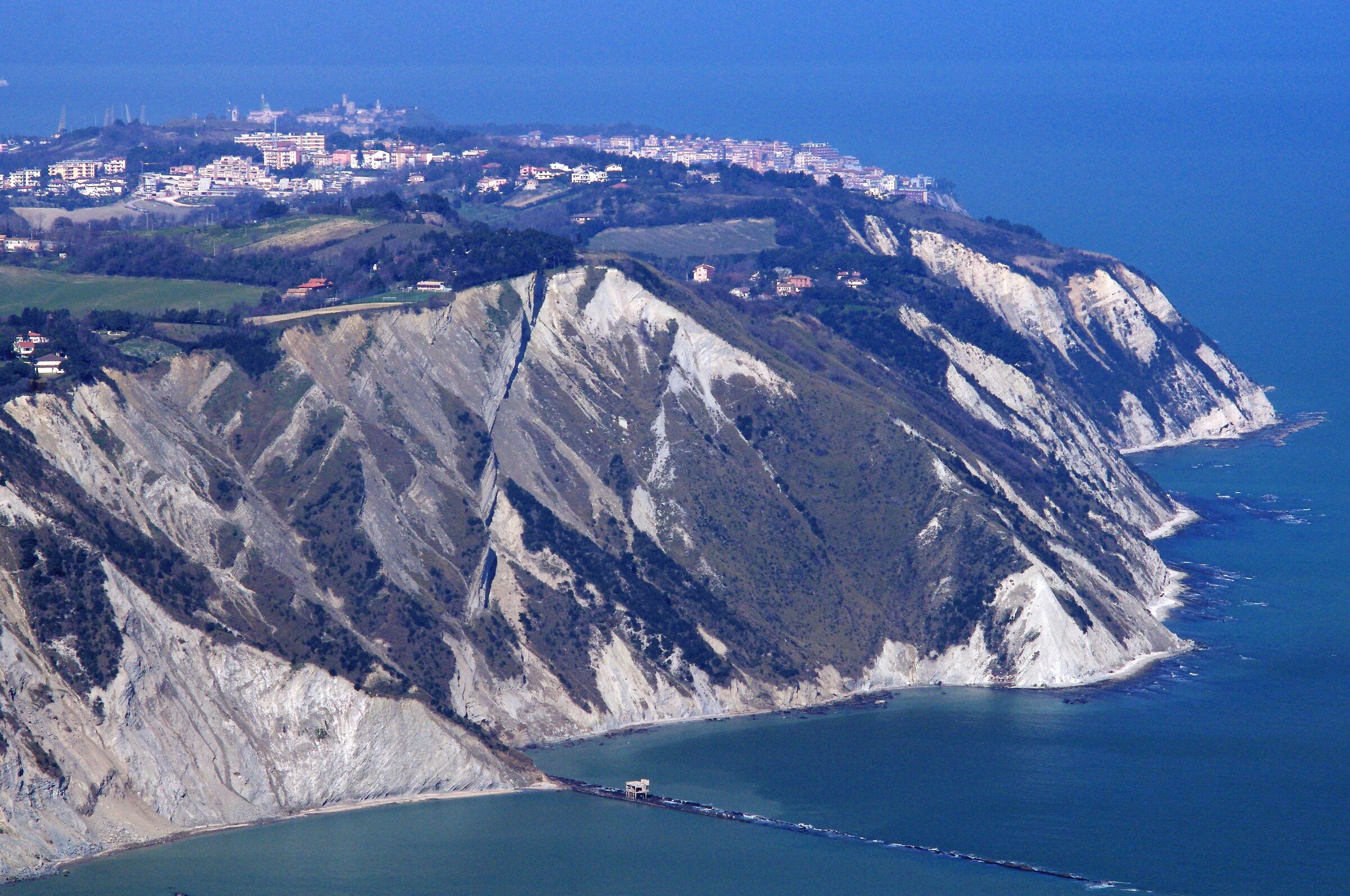 The coast of Ancona