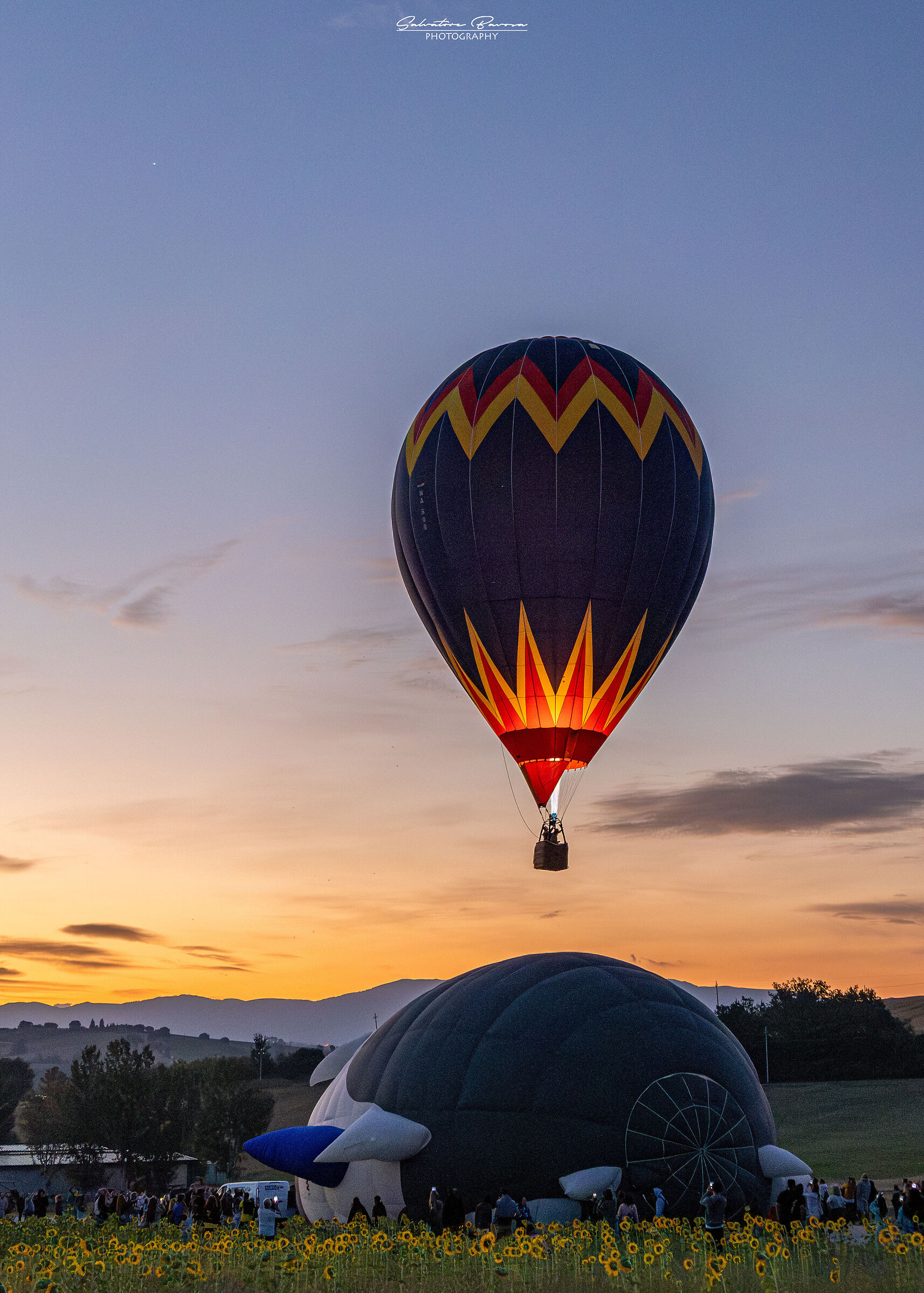 Take-off at dawn