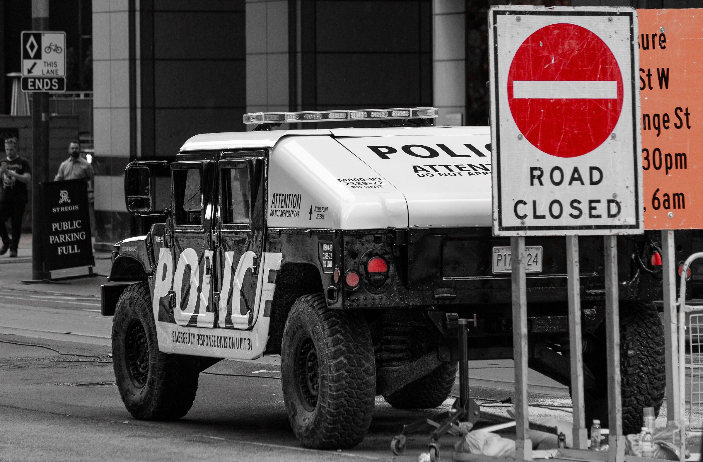 Cops Humvee