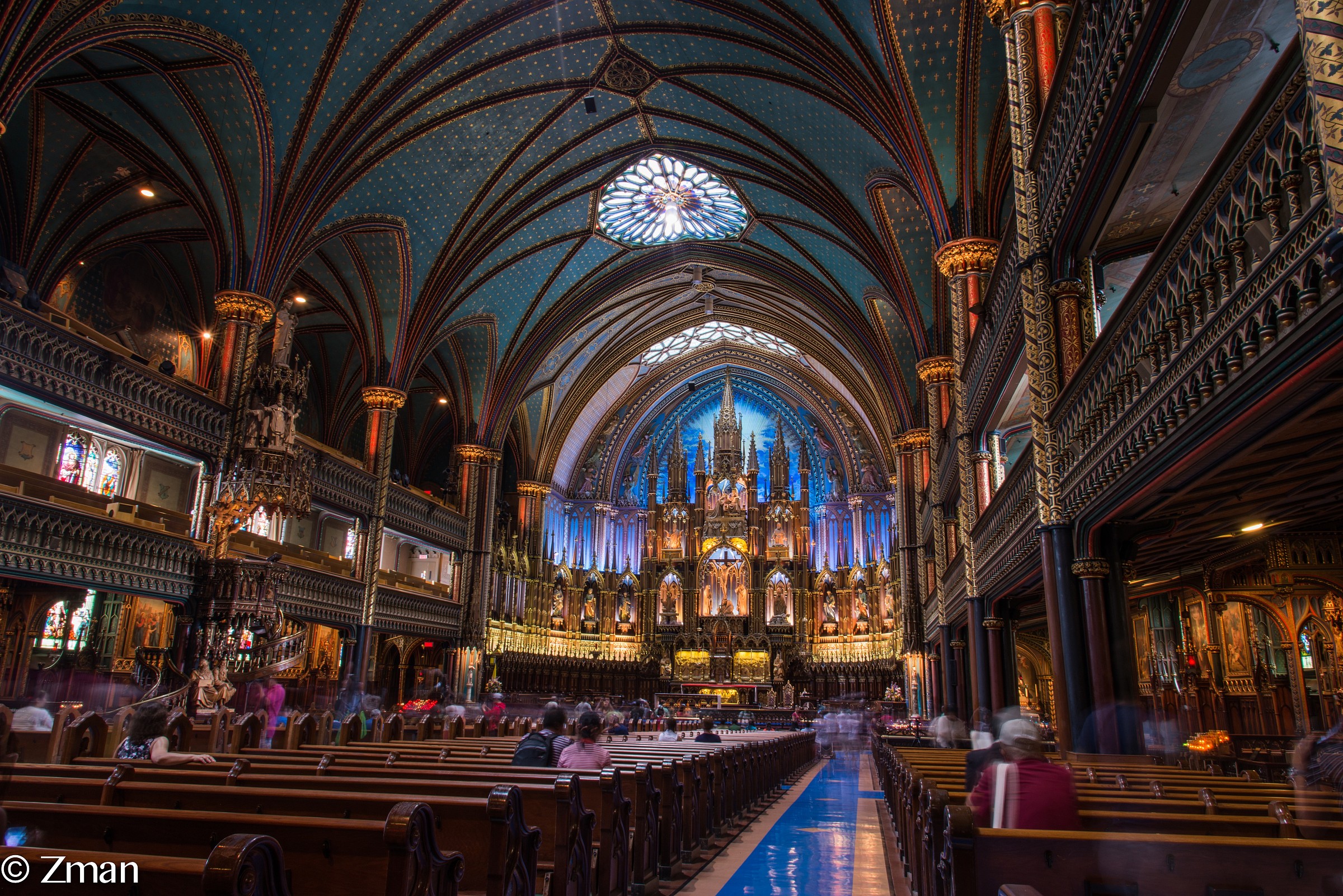Notre Dame Church In Montreal