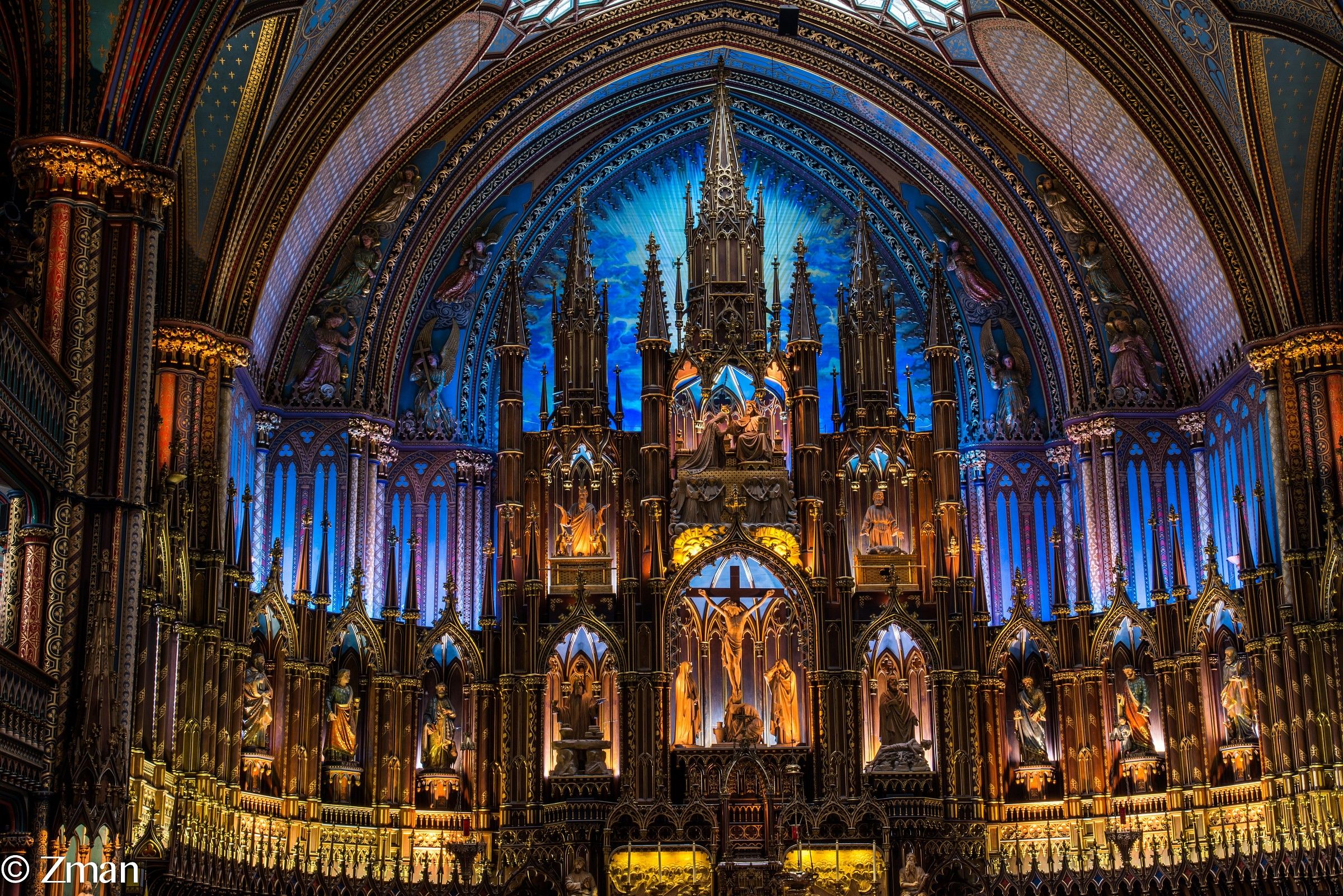 Notre Dame Church In Montreal