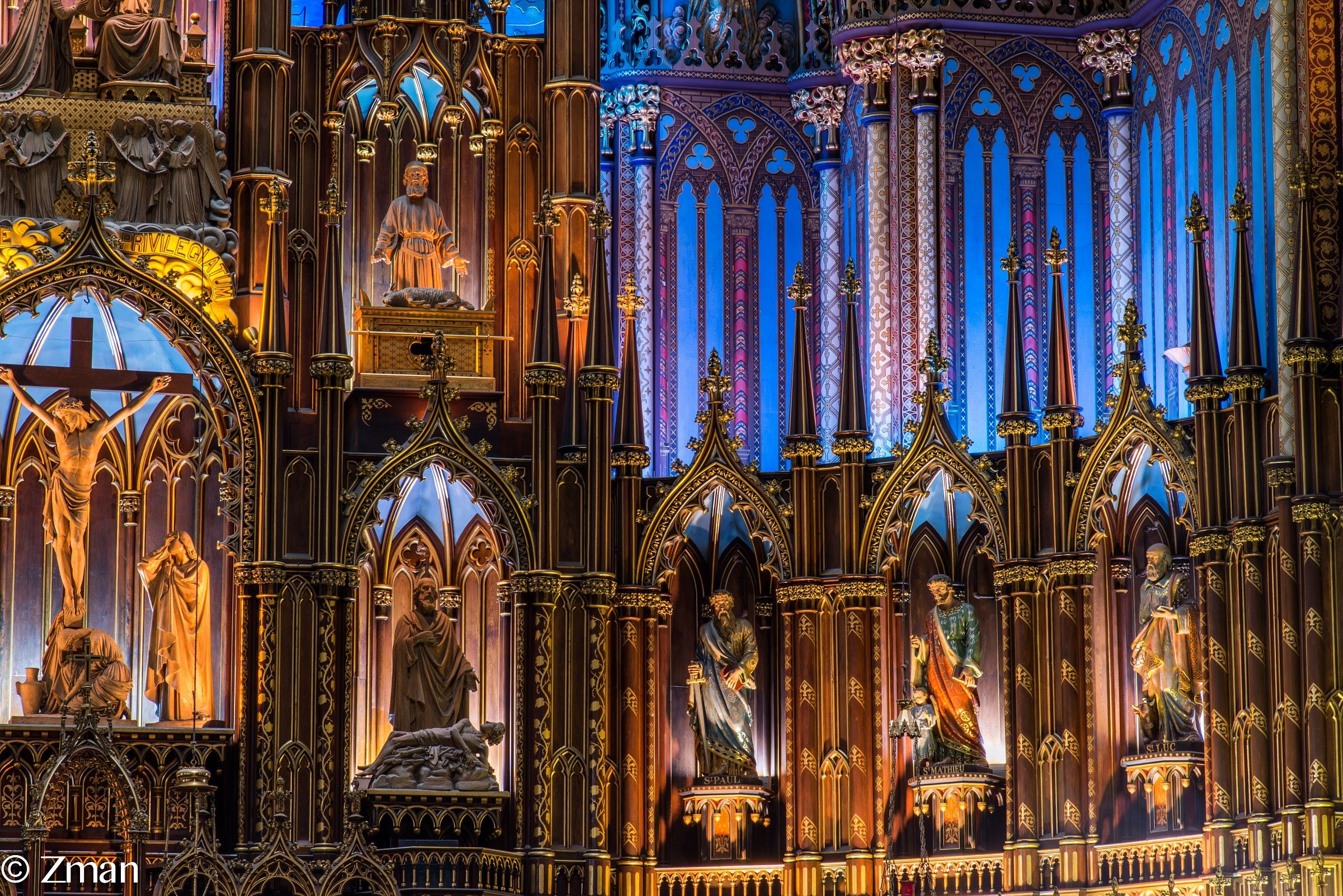 Notre Dame Church In Montreal