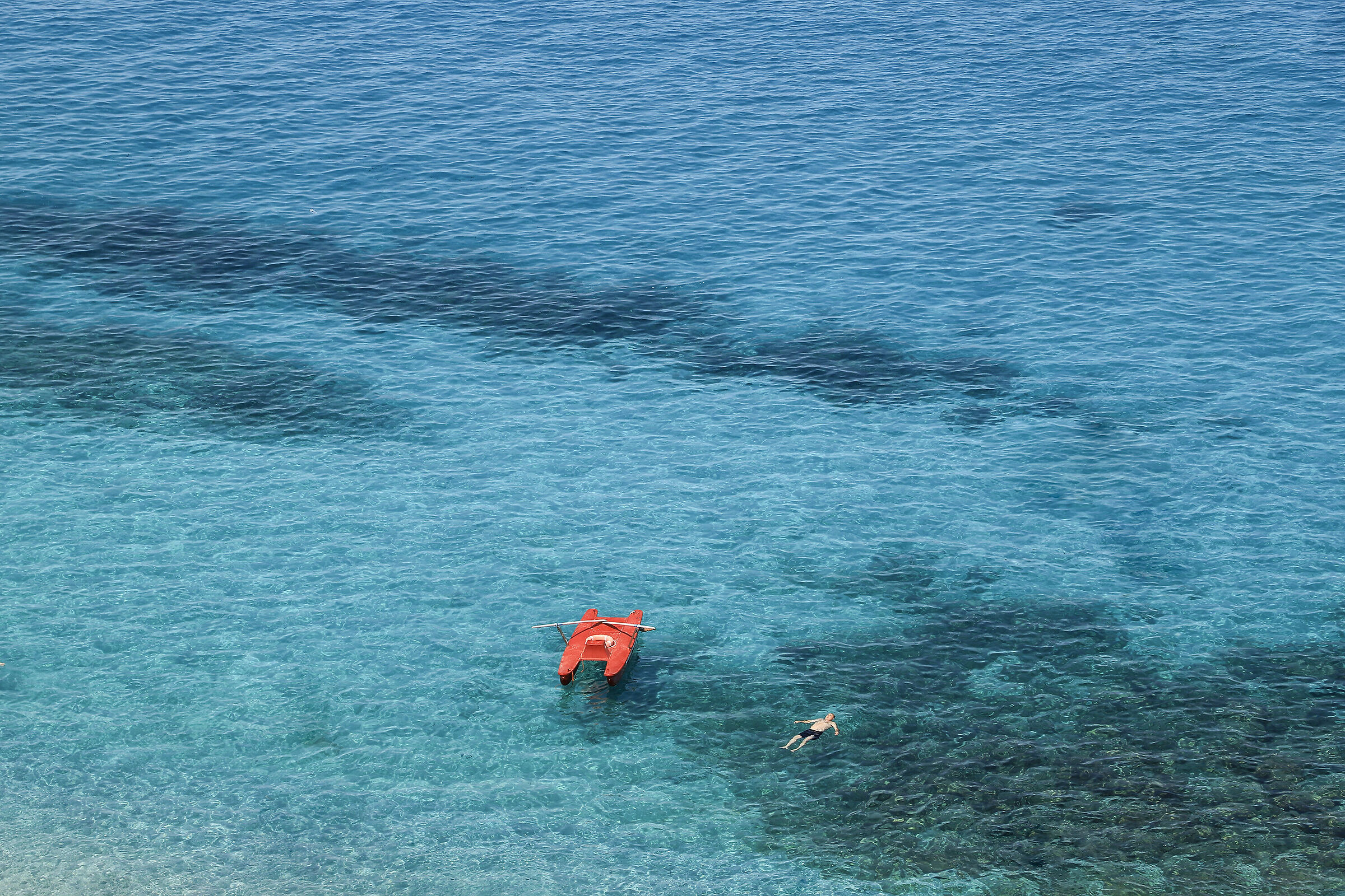 How good it feels at the sea