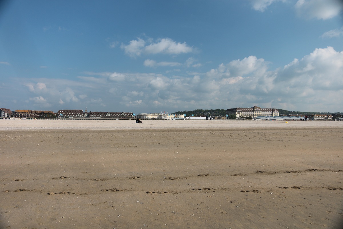 DEAUVILLE BEACH ON THE ATLANTIC