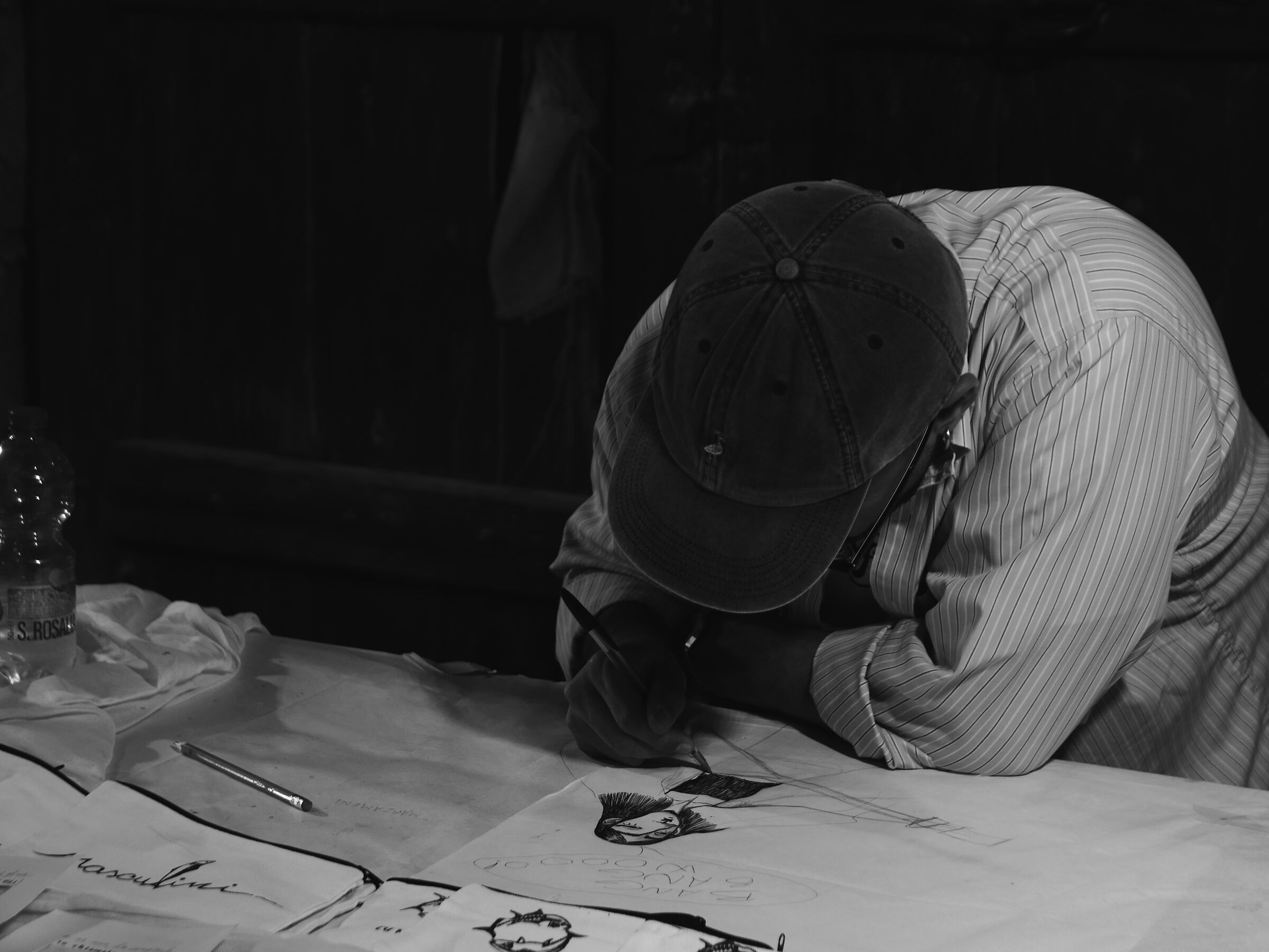 Drawings on the street