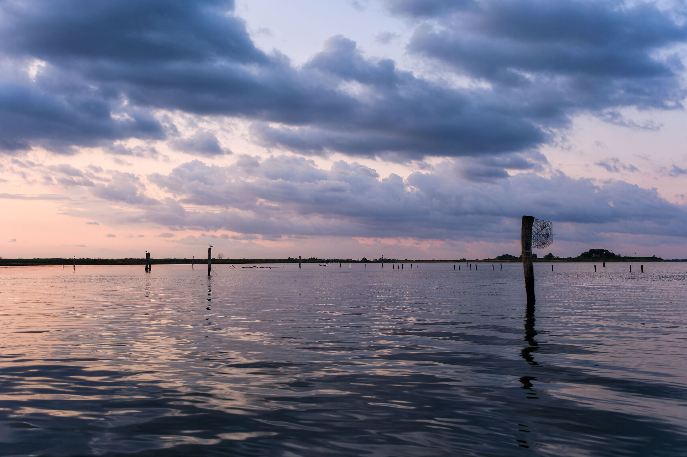 Alba nella Sacca di Goro