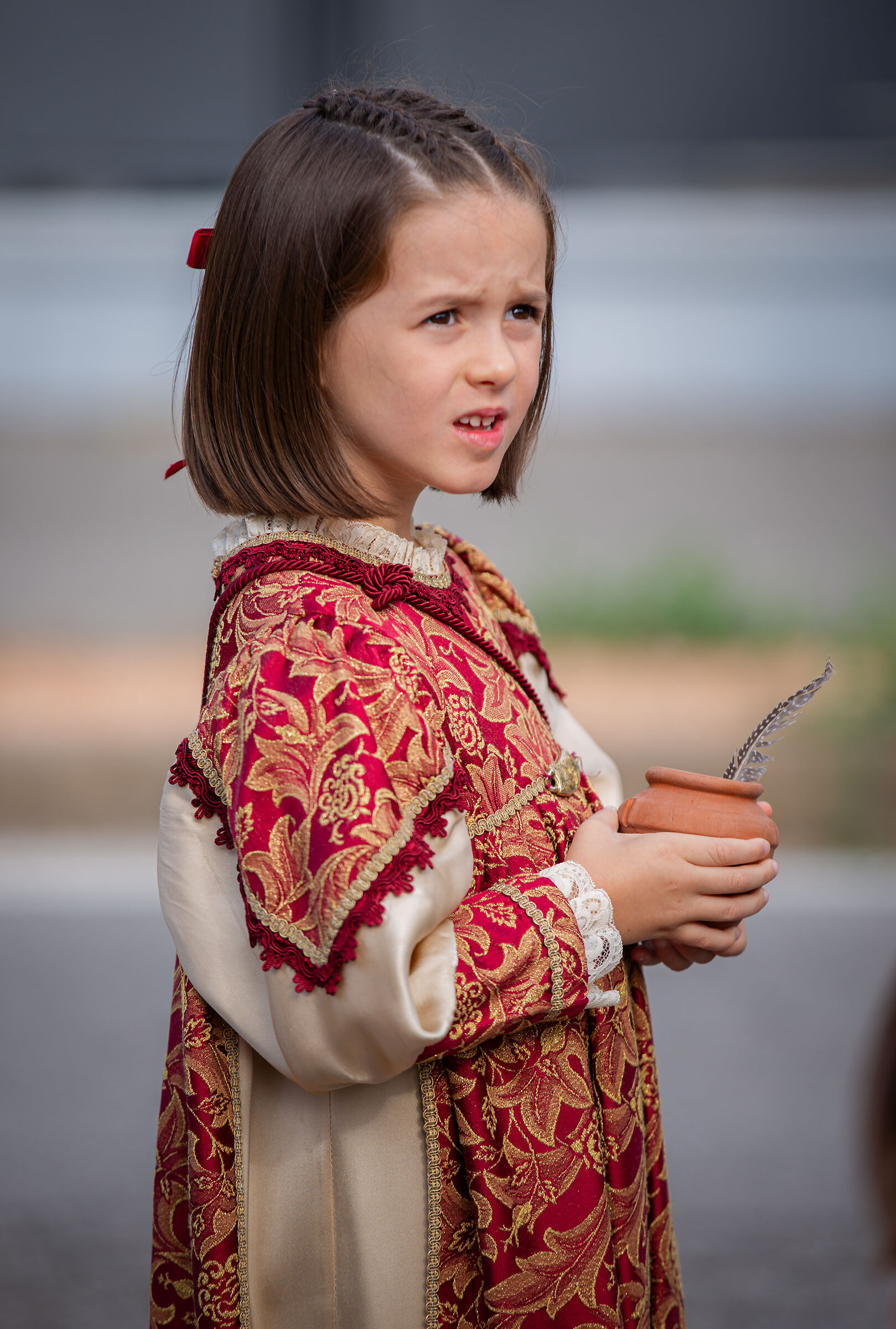 La venditrice di piantine