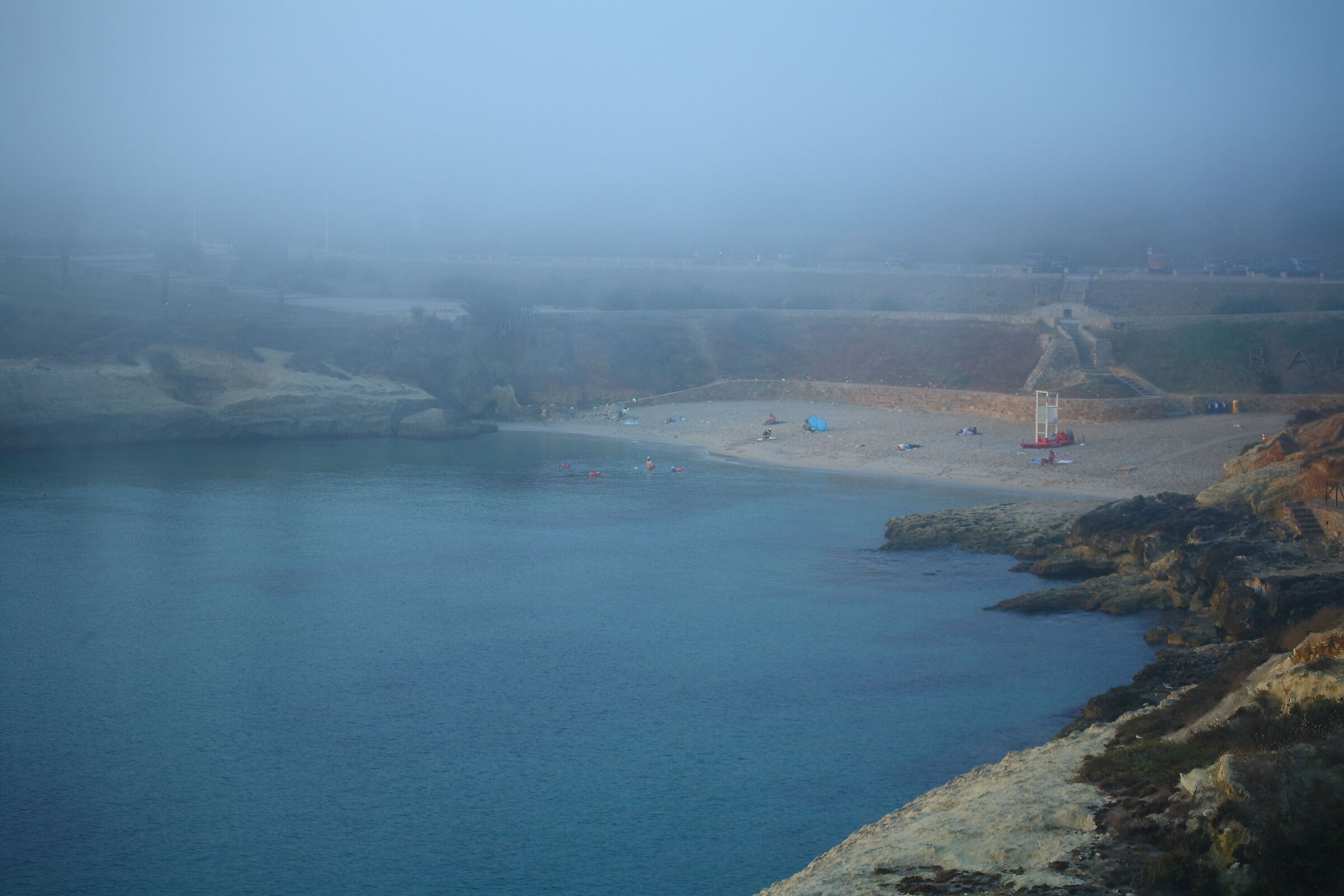 Nebbia a Balai Beach