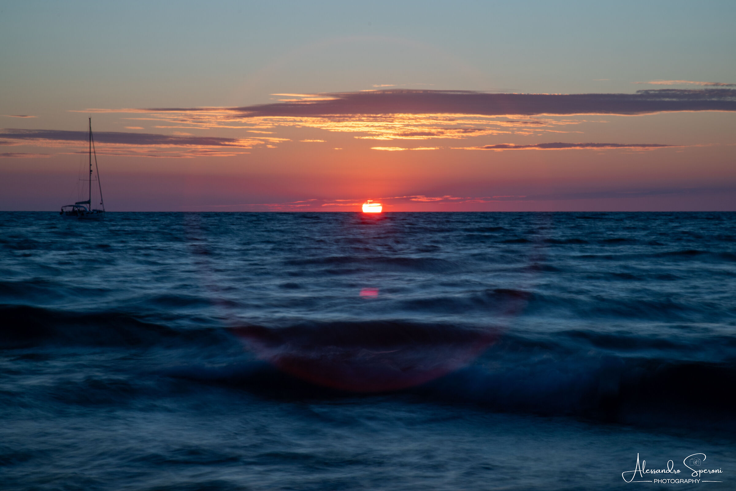 Tramonto golfo di Baratti
