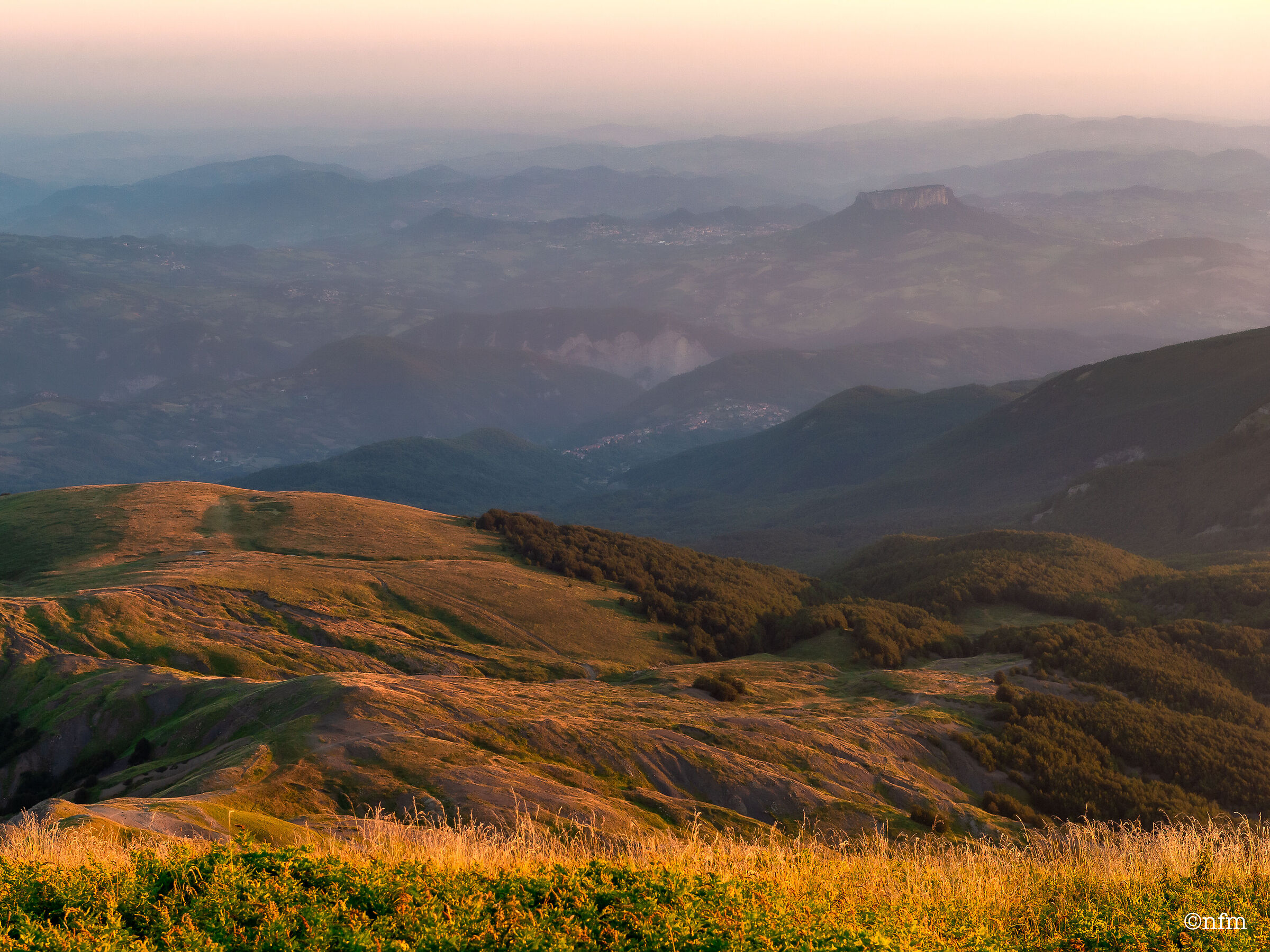 Sunrise from Mount Cusna