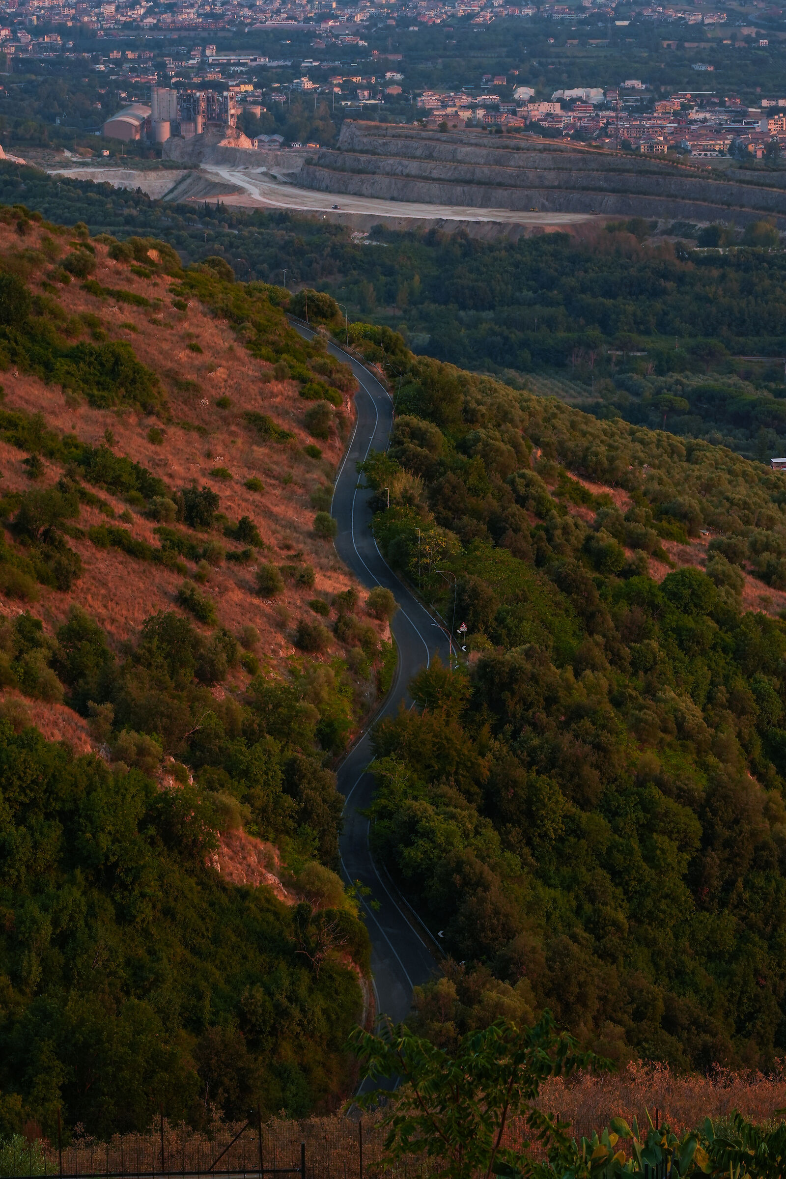 Tramonto a Casertavecchia